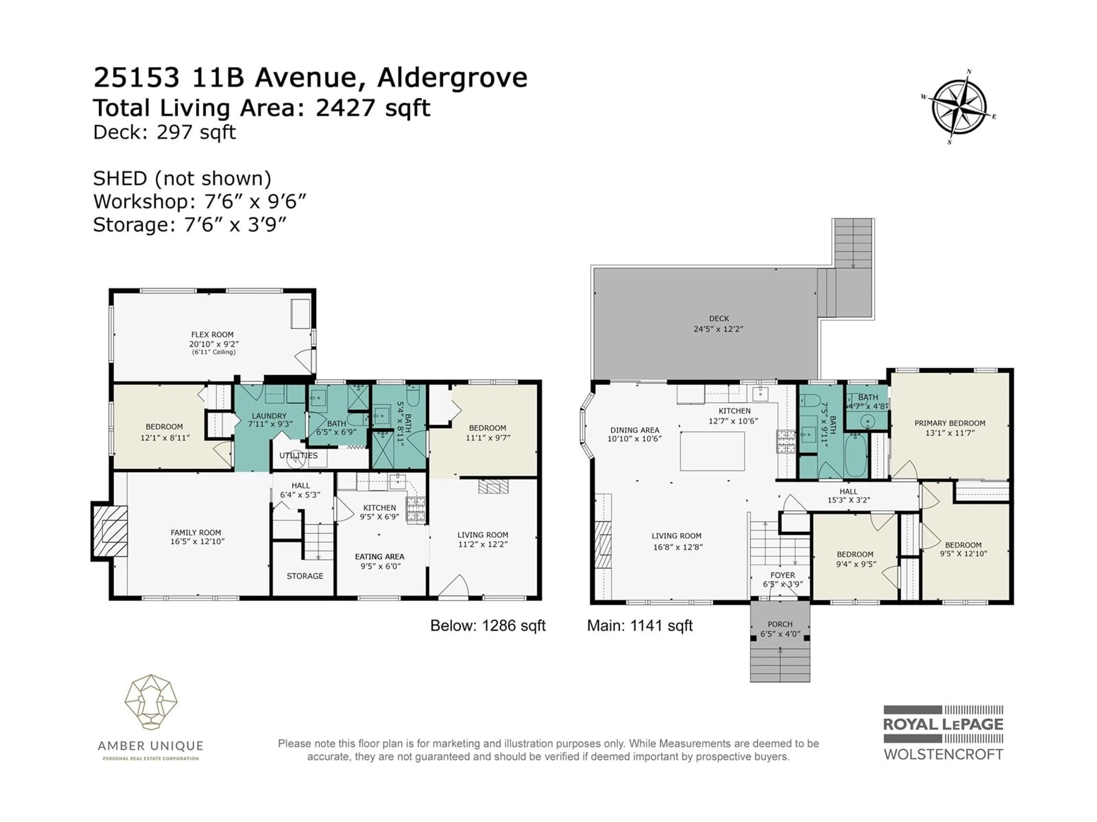 Floor plan for 25153 11B, Langley British Columbia V4W2S7