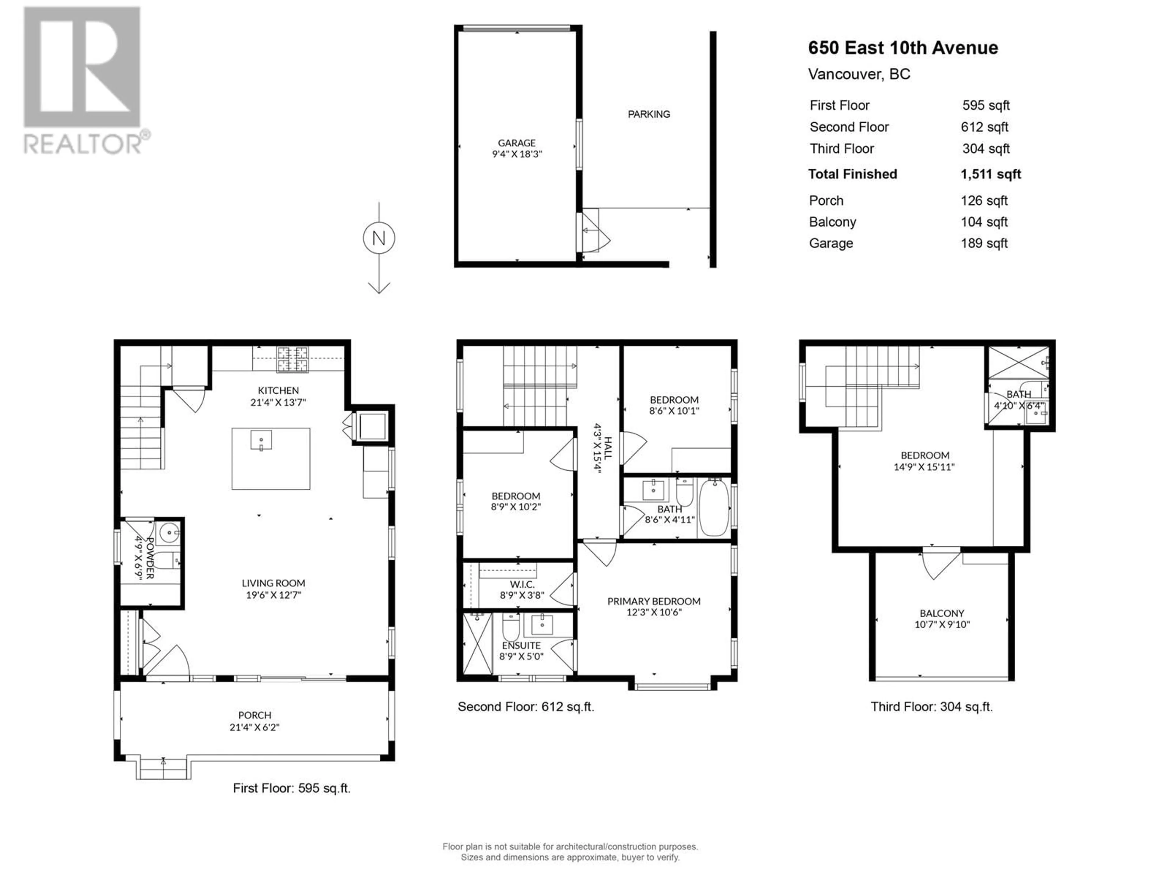Floor plan for 650 10TH AVENUE, Vancouver British Columbia V5T2A5