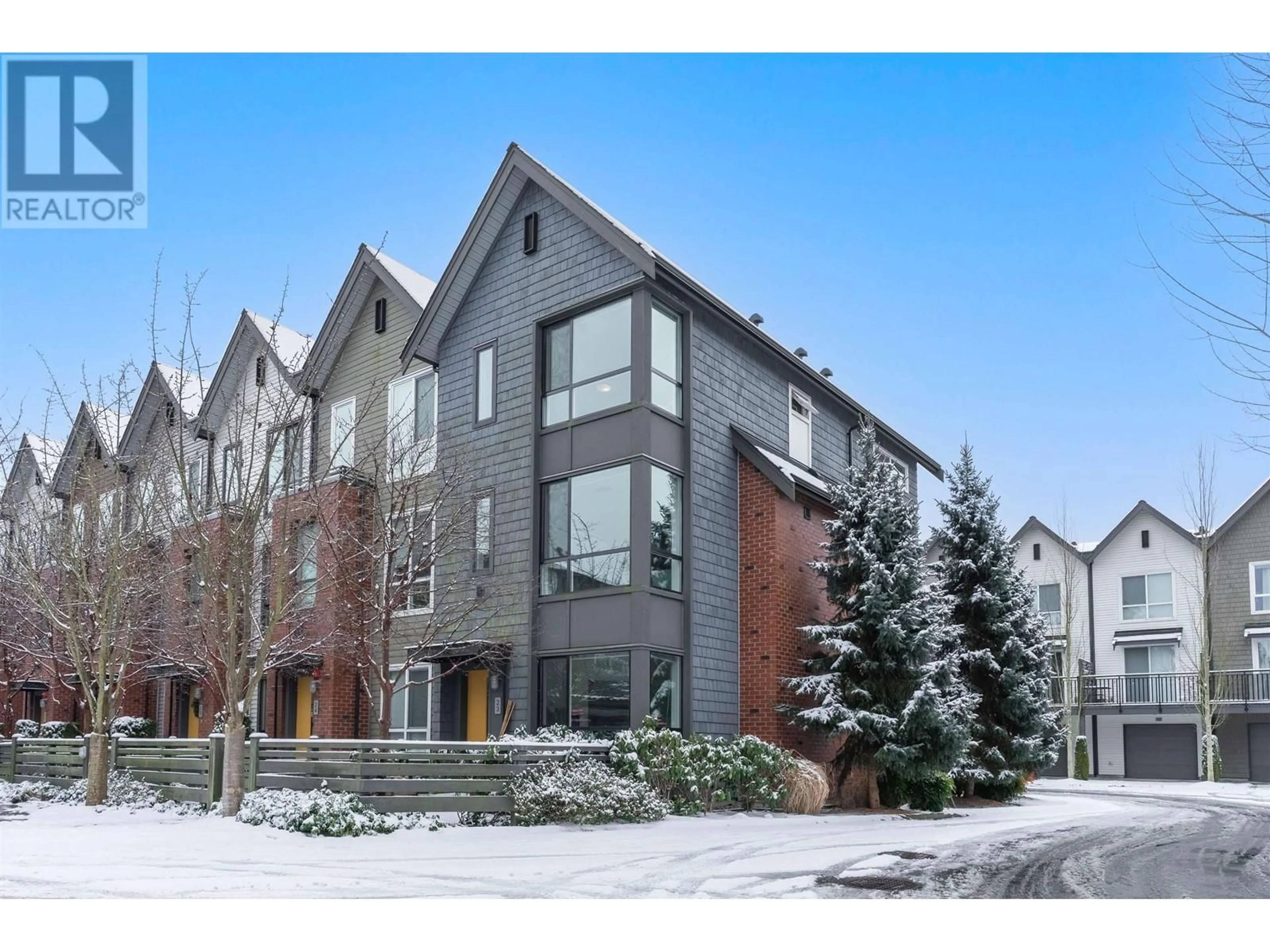 A pic from outside/outdoor area/front of a property/back of a property/a pic from drone, street for 23 - 2380 RANGER LANE, Port Coquitlam British Columbia V3B0M4