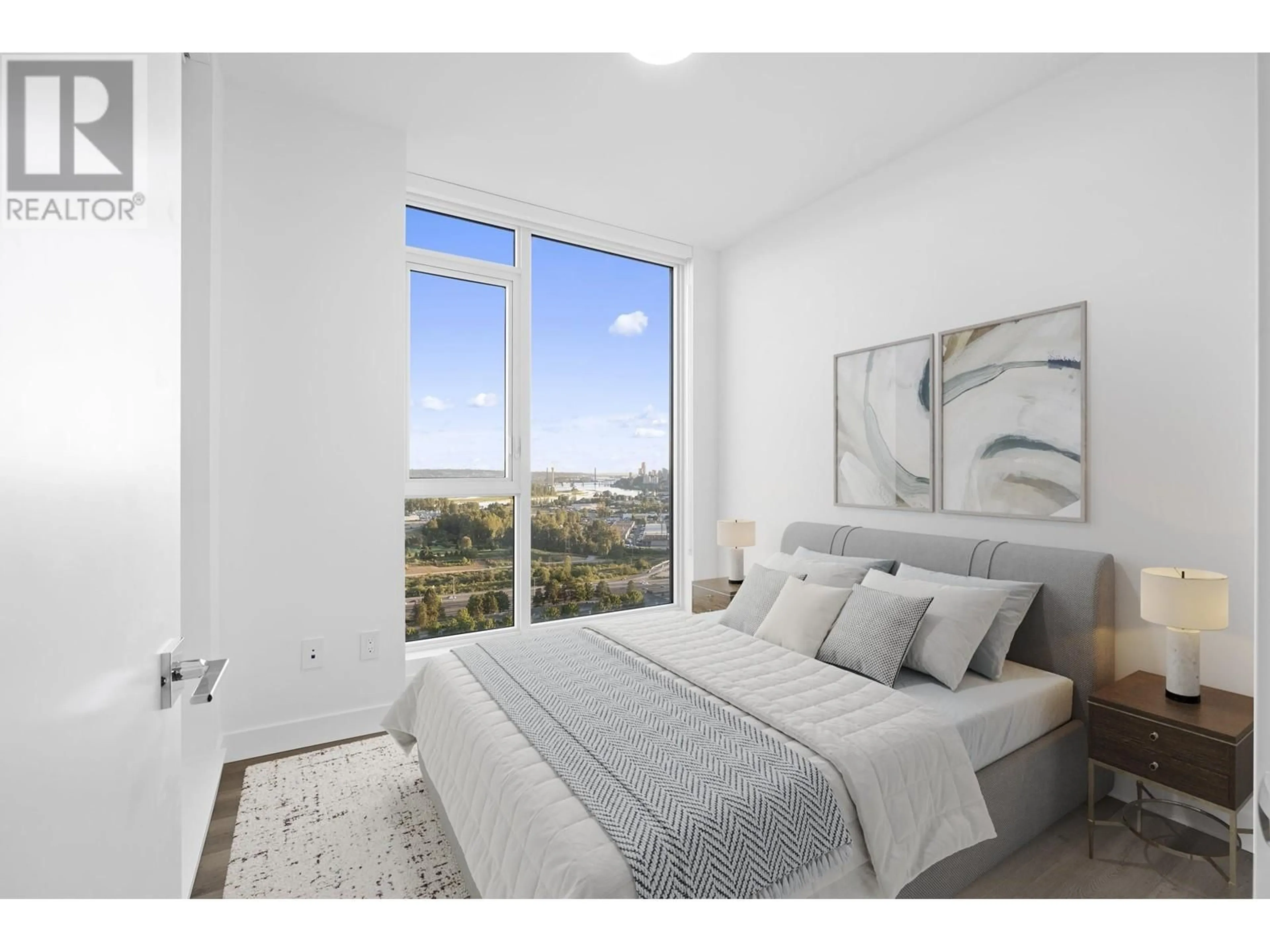 Bedroom with bed, unknown for 2301 - 901 LOUGHEED HIGHWAY, Coquitlam British Columbia V3K0J3