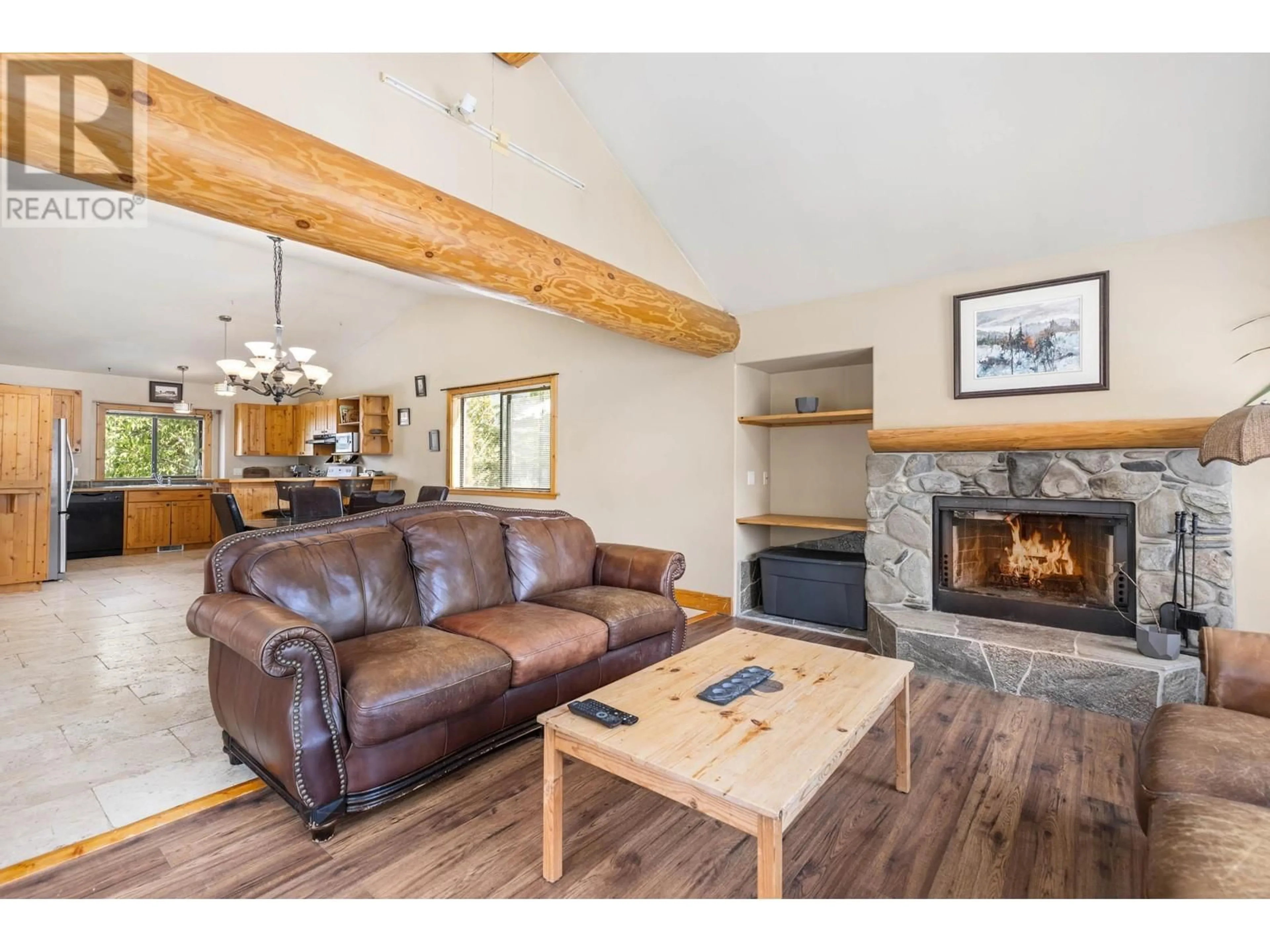 Living room with furniture, wood/laminate floor for 1488 BALSAM STREET, Pemberton British Columbia V0N2L0