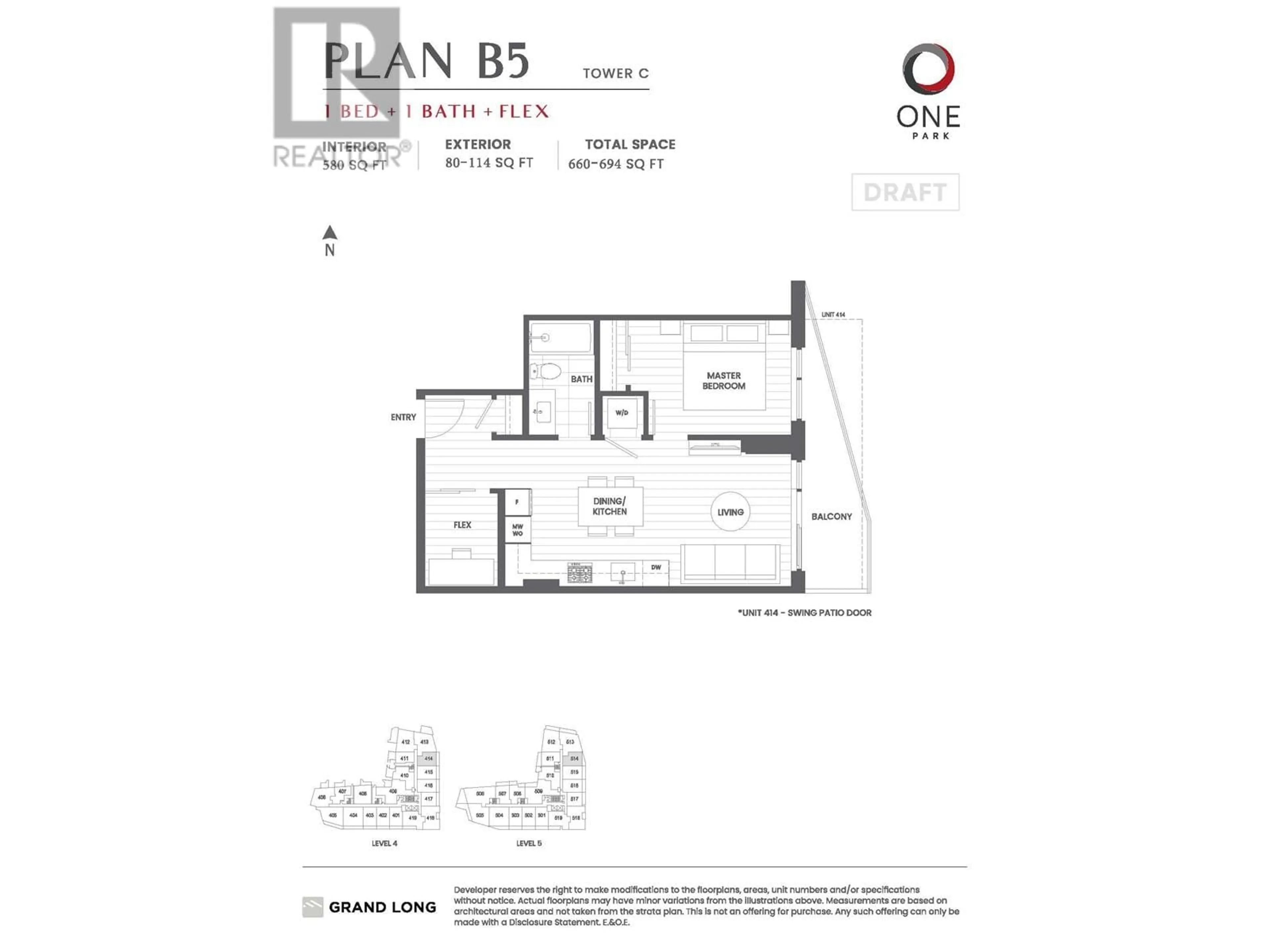 Floor plan for 711 - 6655 BUSWELL STREET, Richmond British Columbia V6Y0M4