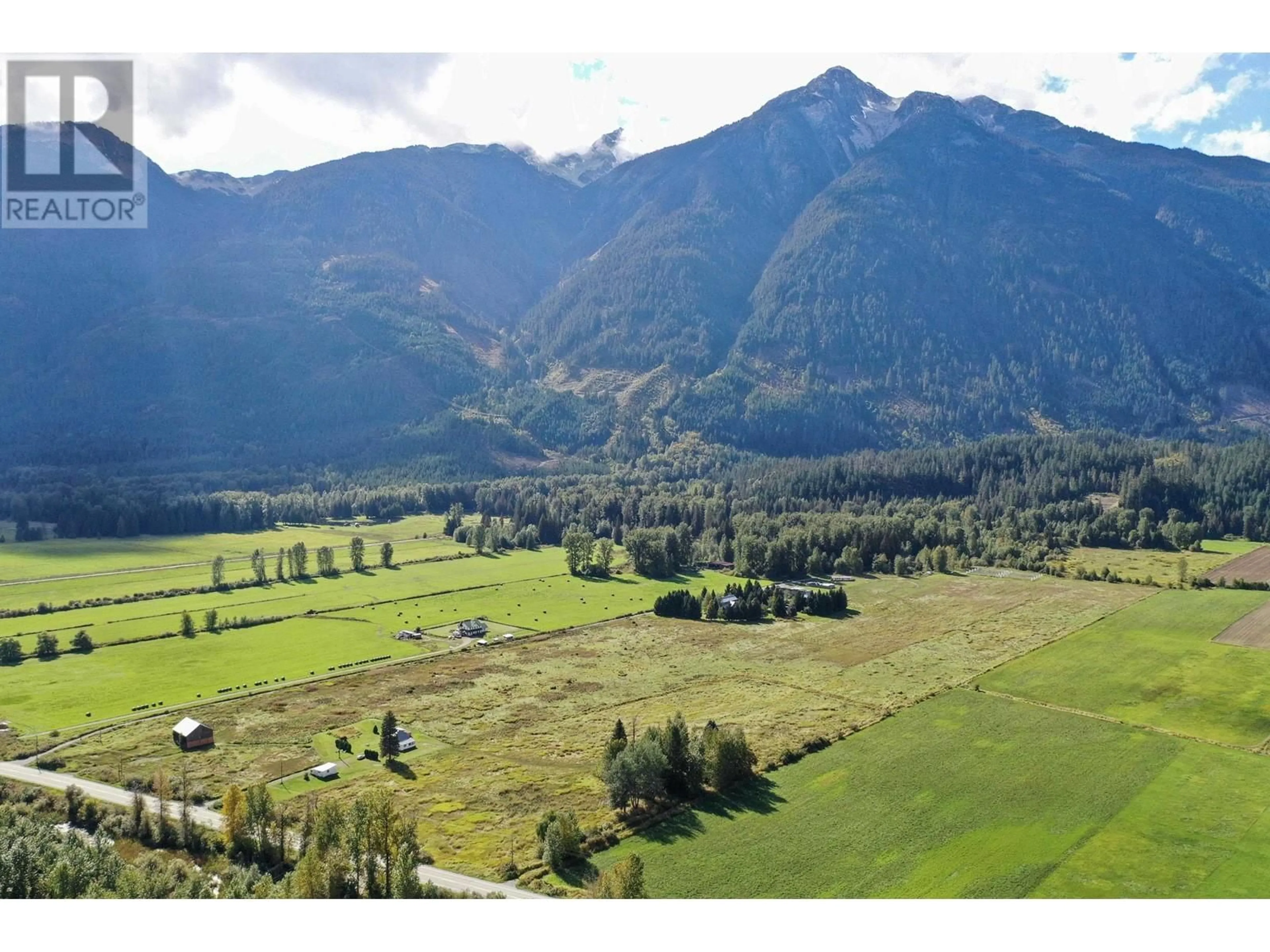 A pic from outside/outdoor area/front of a property/back of a property/a pic from drone, mountain view for 8891 PEMBERTON MEADOWS ROAD, Pemberton British Columbia V0N2L2