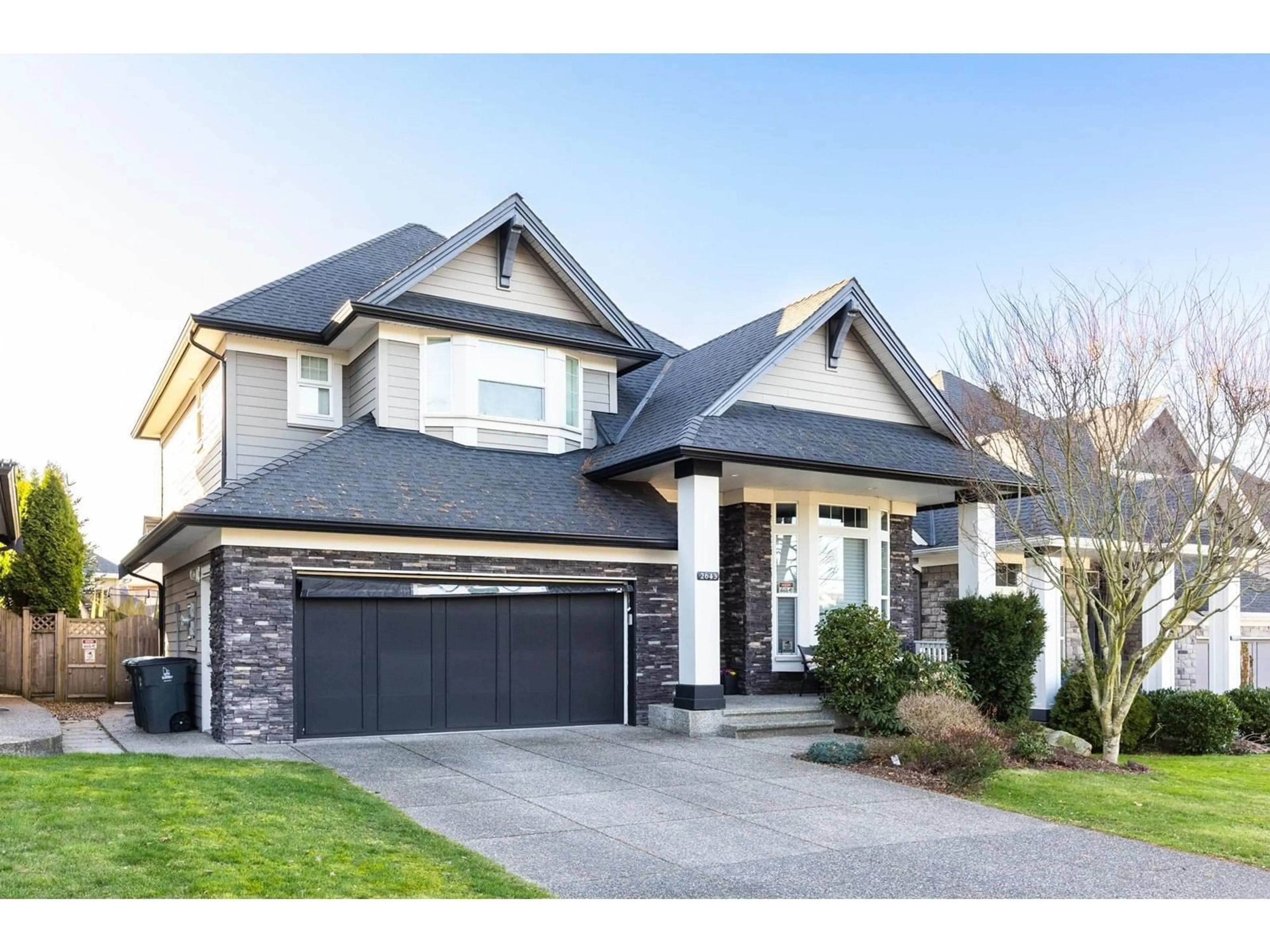 Home with brick exterior material, street for 2643 164, Surrey British Columbia V3Z0E2
