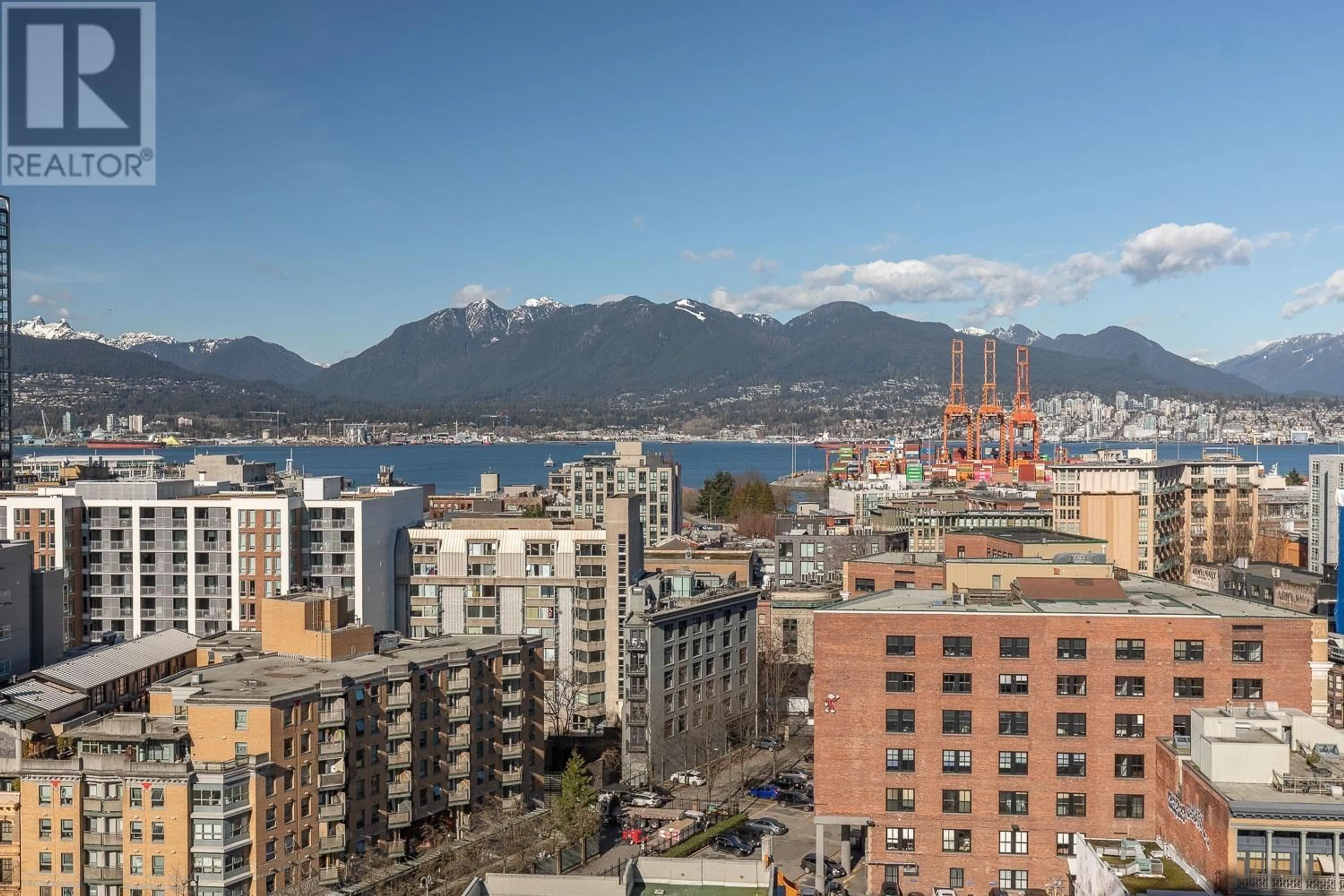Balcony in the apartment, city buildings view from balcony for 1905 - 550 TAYLOR STREET, Vancouver British Columbia V6B1R1