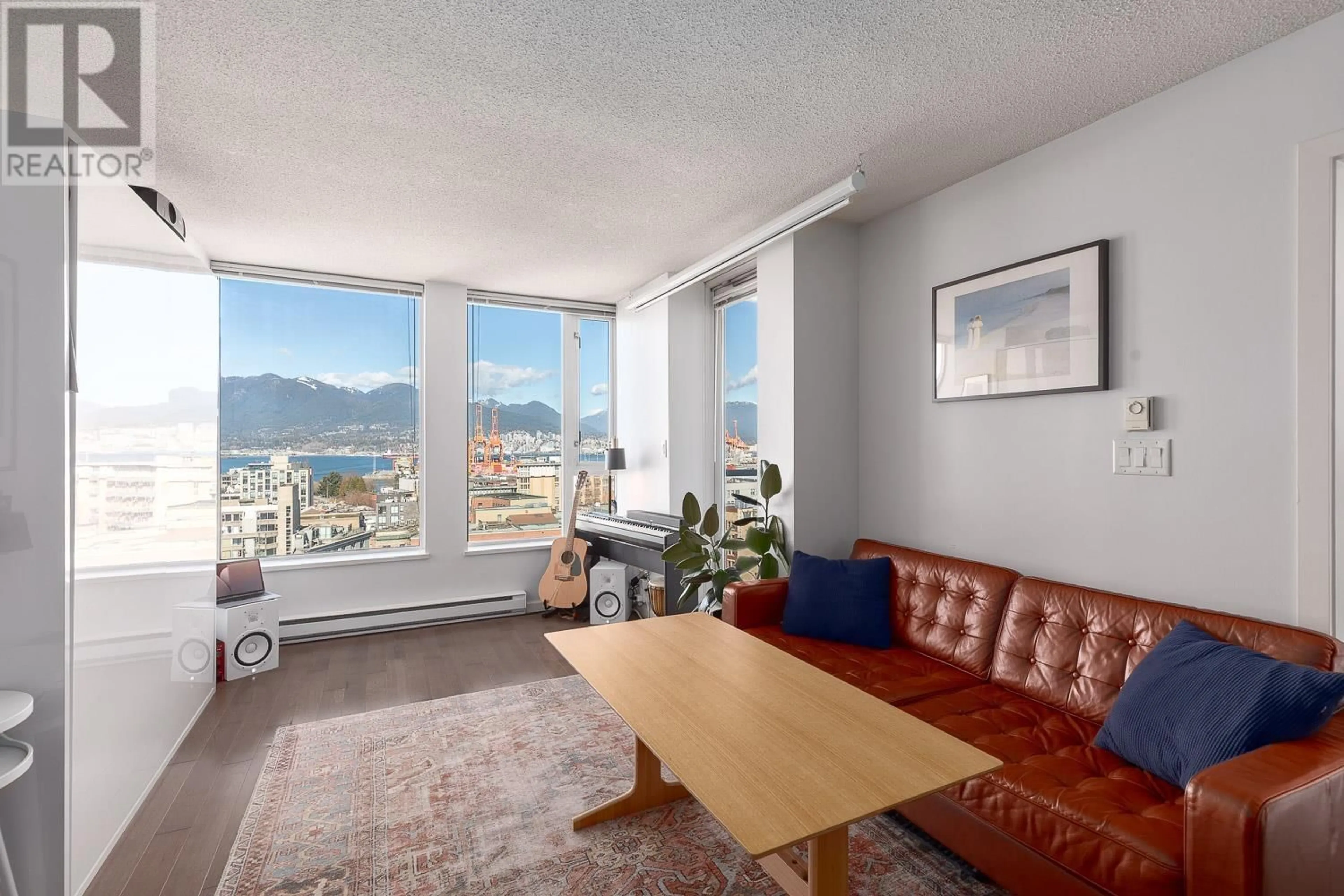Living room with furniture, unknown for 1905 - 550 TAYLOR STREET, Vancouver British Columbia V6B1R1