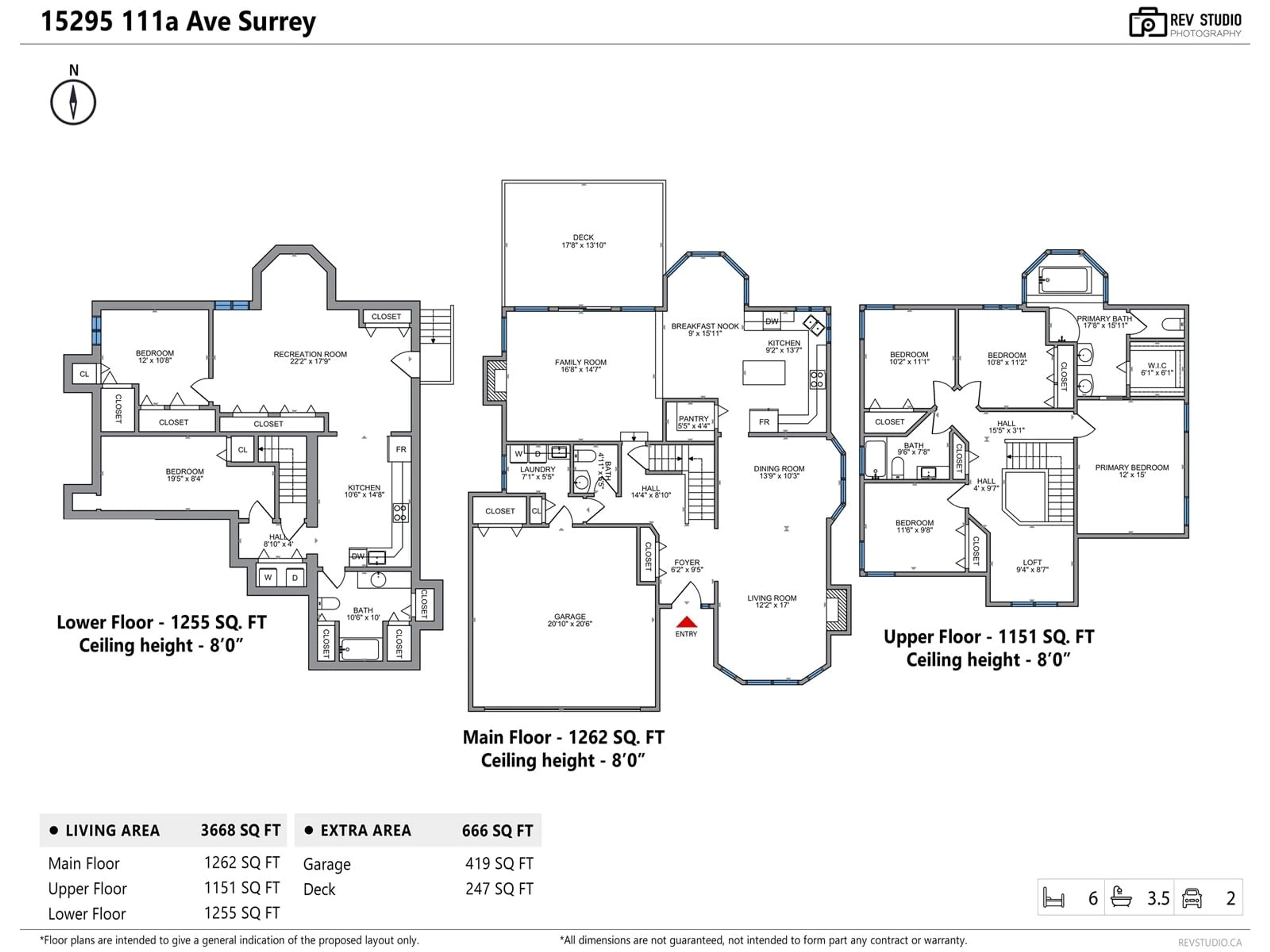Floor plan for 15295 111A, Surrey British Columbia V3R0G4