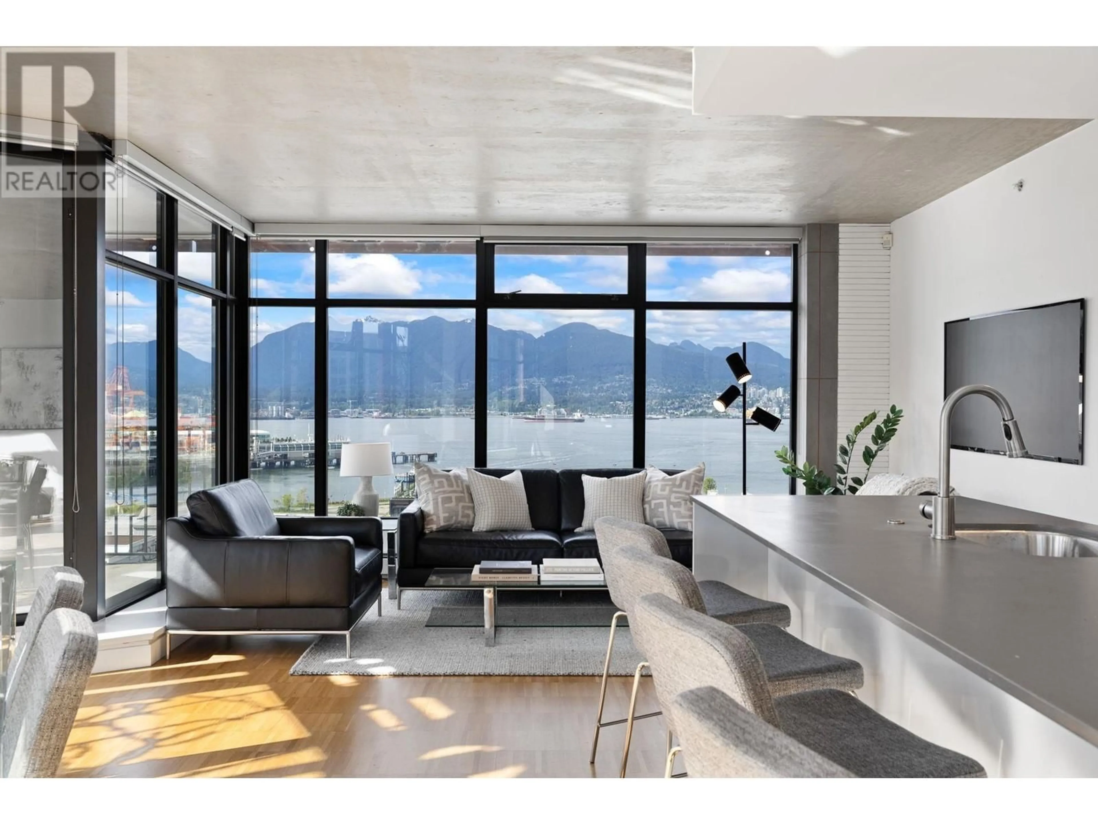 Living room with furniture, unknown for 1610 - 128 CORDOVA STREET, Vancouver British Columbia V6B0E6