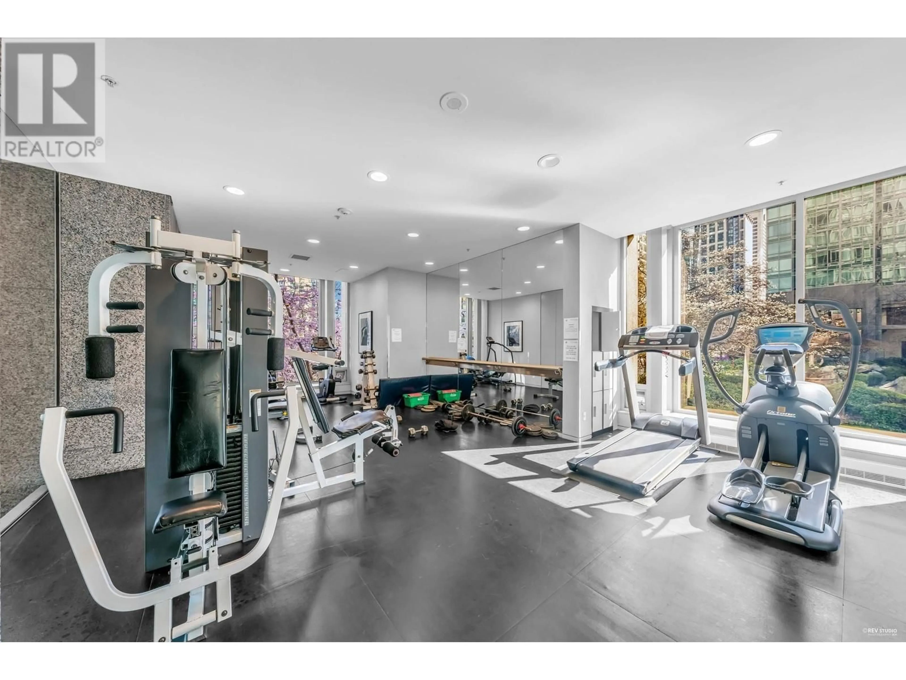 Gym or fitness room for 304 - 1288 GEORGIA STREET, Vancouver British Columbia V6E4R3