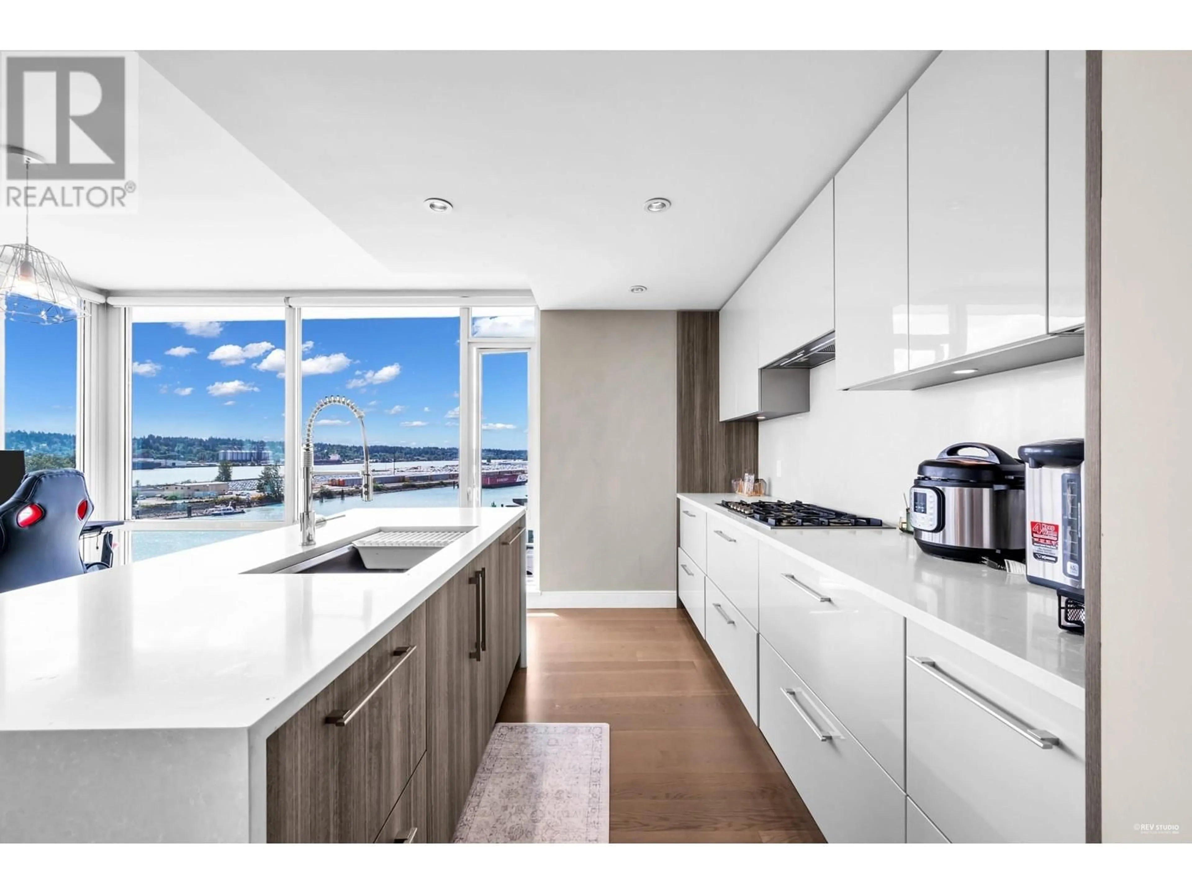 Contemporary kitchen, unknown for 808 - 210 SALTER STREET, New Westminster British Columbia V3M0J9
