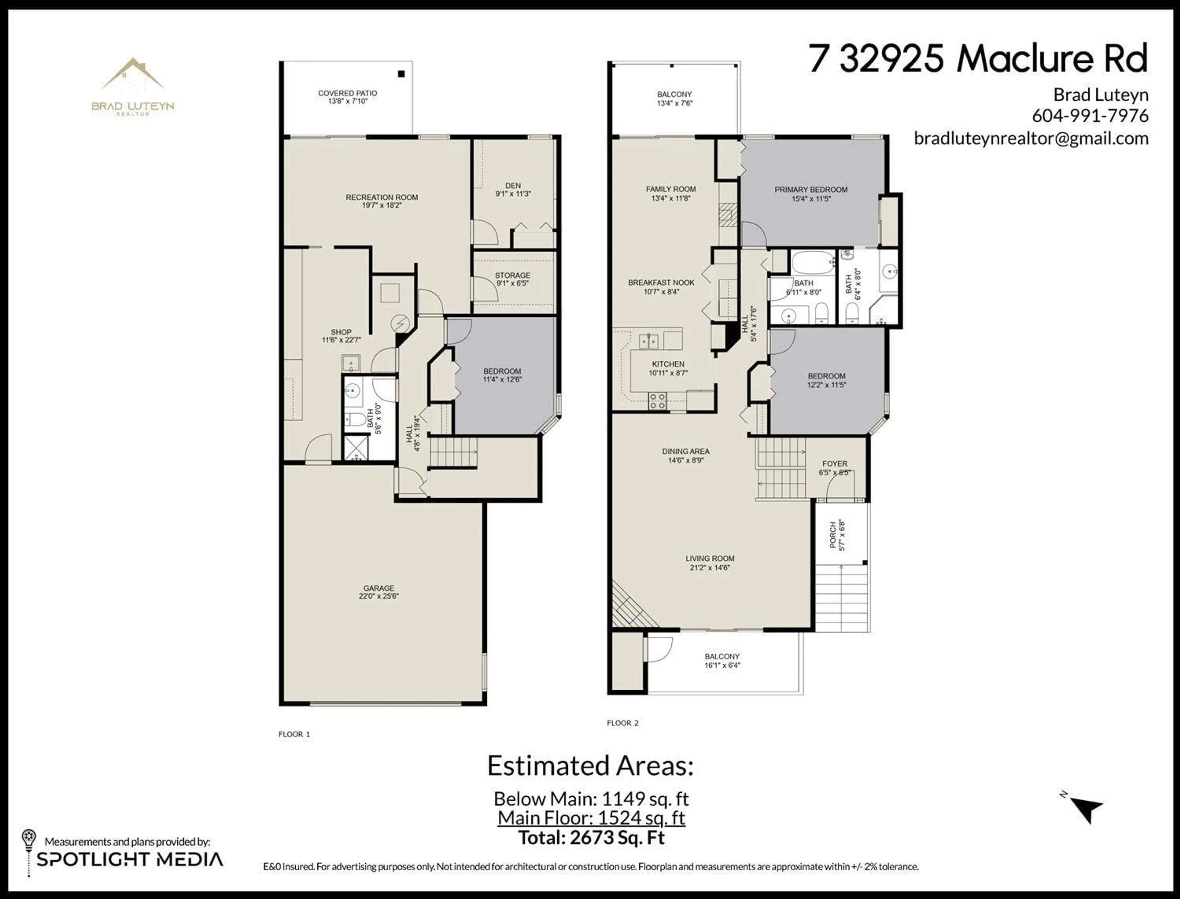 Floor plan for 7 - 32925 MACLURE, Abbotsford British Columbia V2S7V8