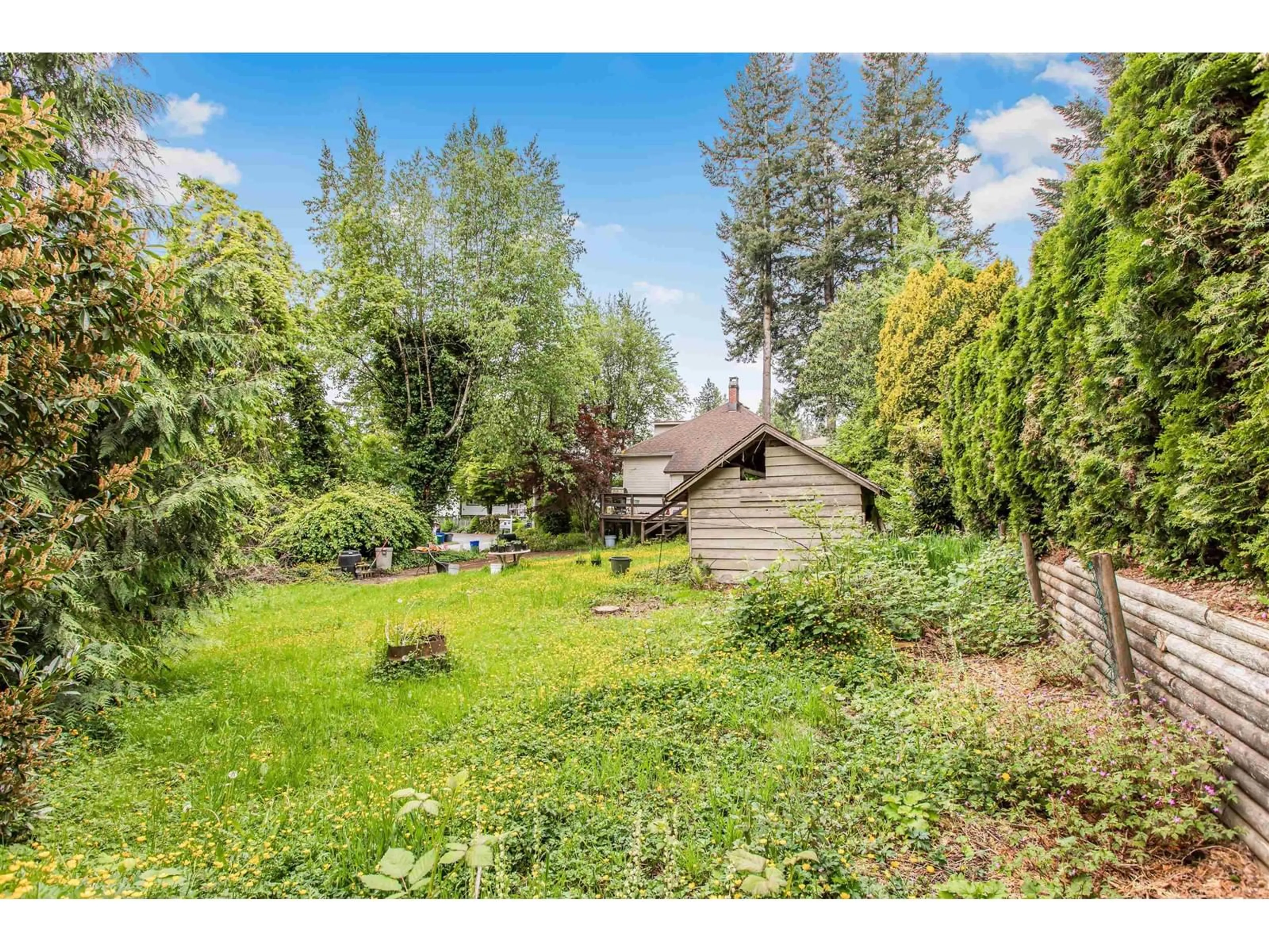A pic from outside/outdoor area/front of a property/back of a property/a pic from drone, forest/trees view for 33239 BROWN, Mission British Columbia V2V2R3