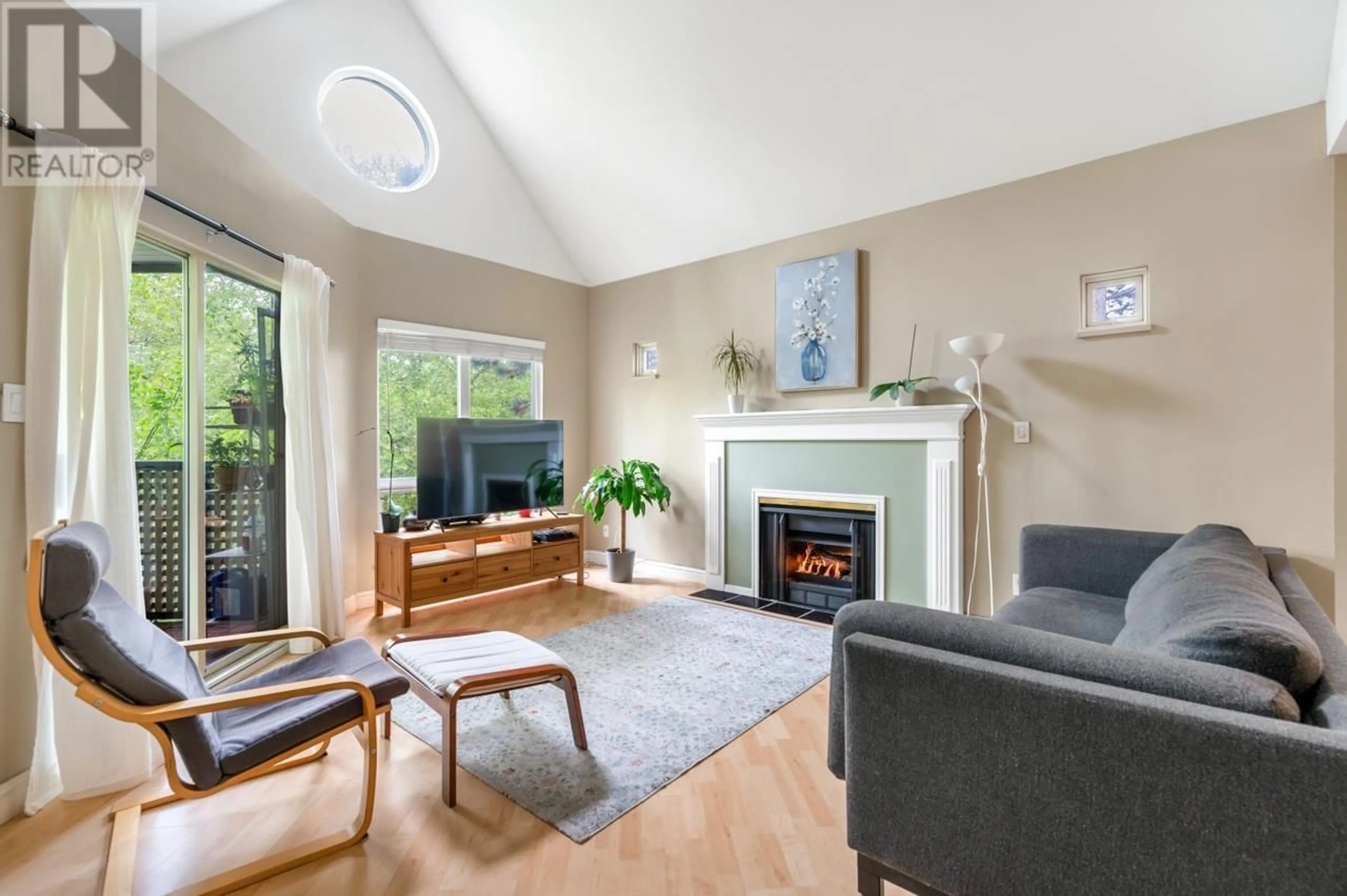 Living room with furniture, unknown for 306 - 7459 MOFFATT ROAD, Richmond British Columbia V6Y1X9