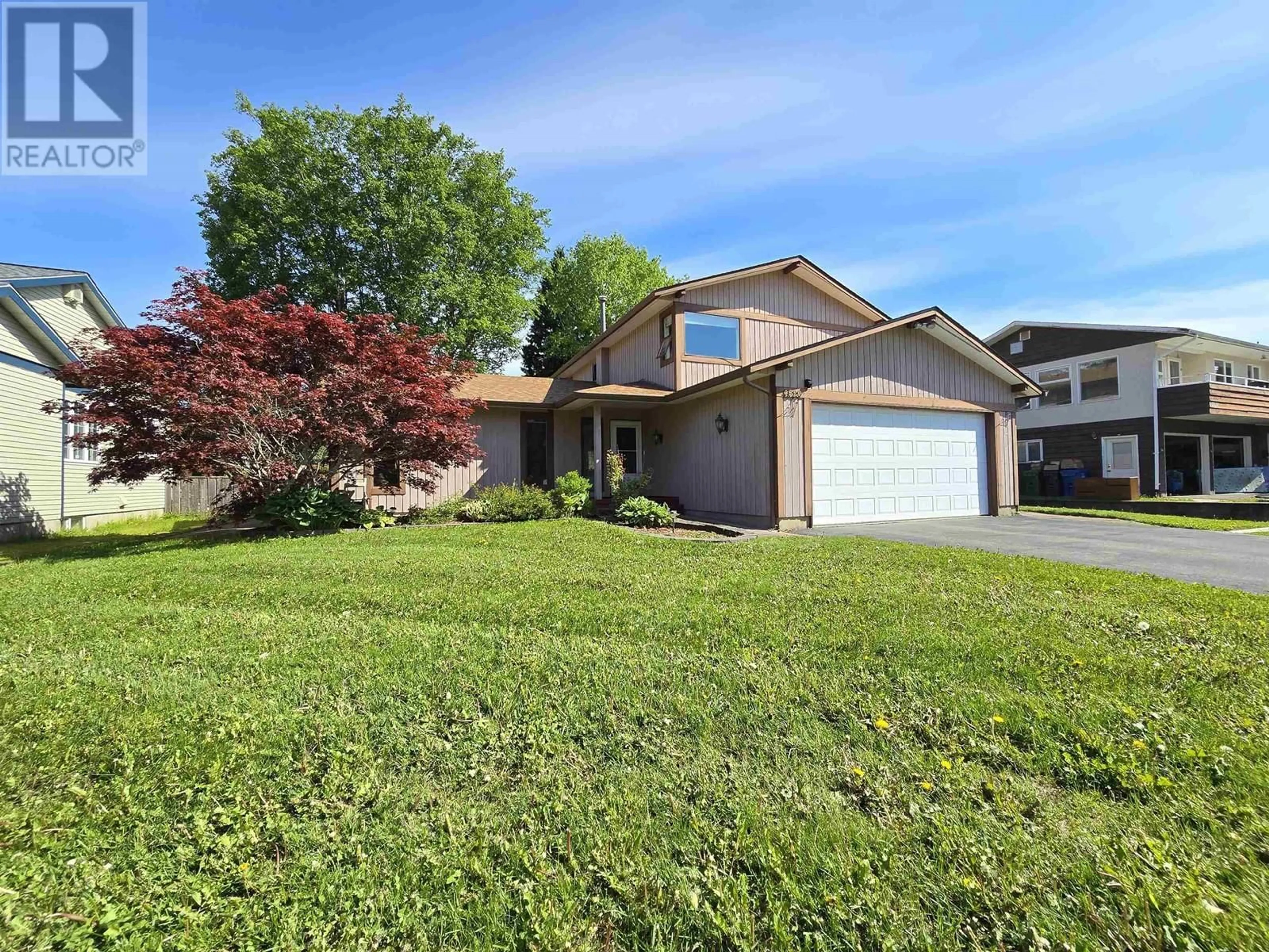 Home with vinyl exterior material, street for 4820 SOUCIE AVENUE, Terrace British Columbia V8G4R8