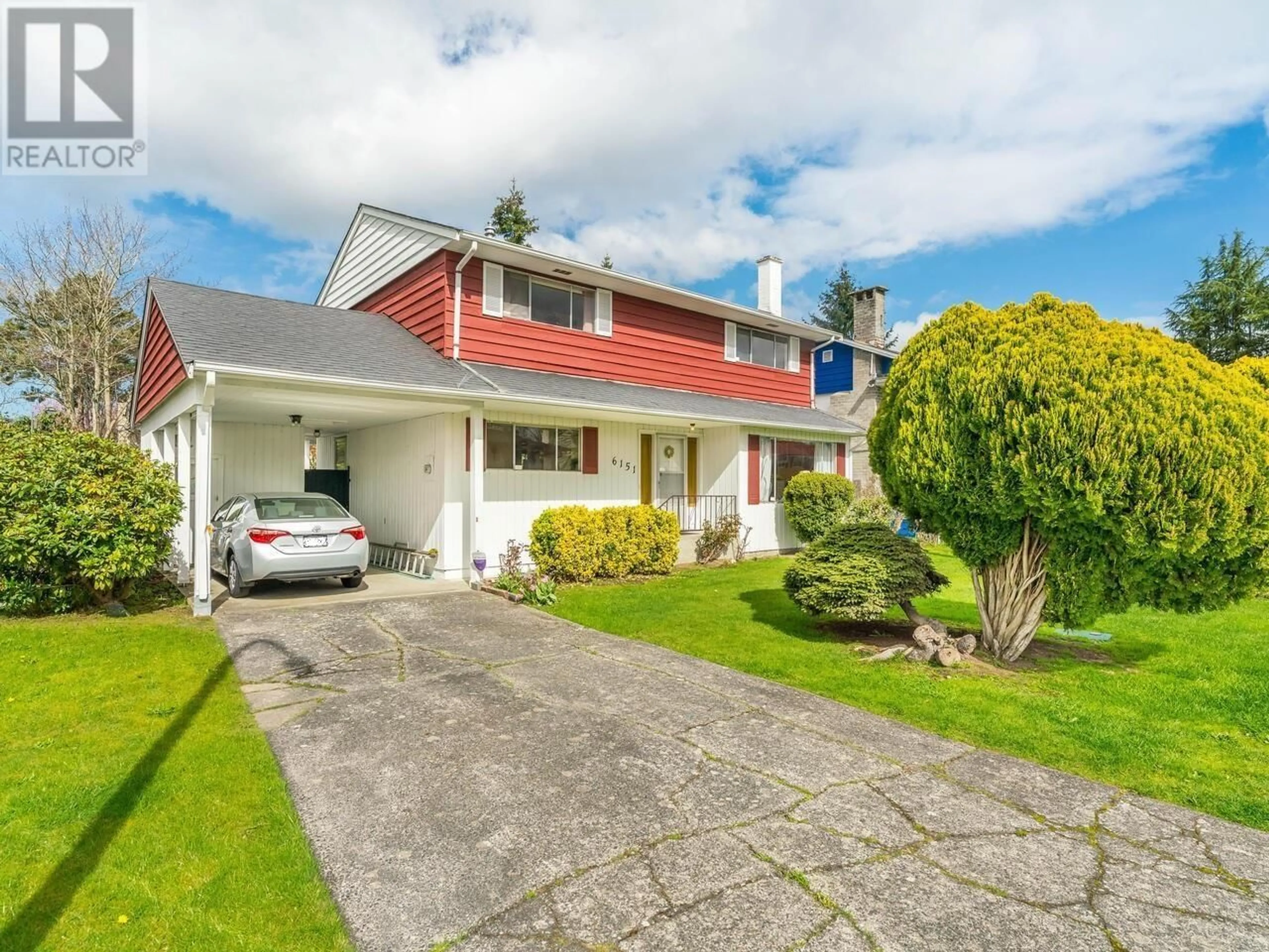 Home with vinyl exterior material, street for 6151 NANIKA CRESCENT, Richmond British Columbia V7C2W6