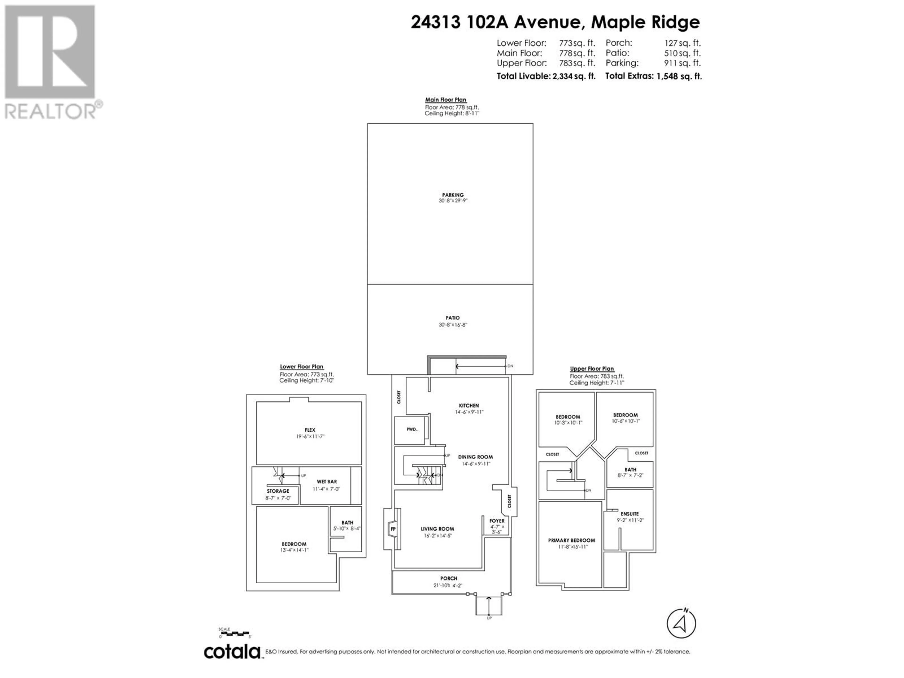 Floor plan for 24313 102A AVENUE, Maple Ridge British Columbia V2W1X9