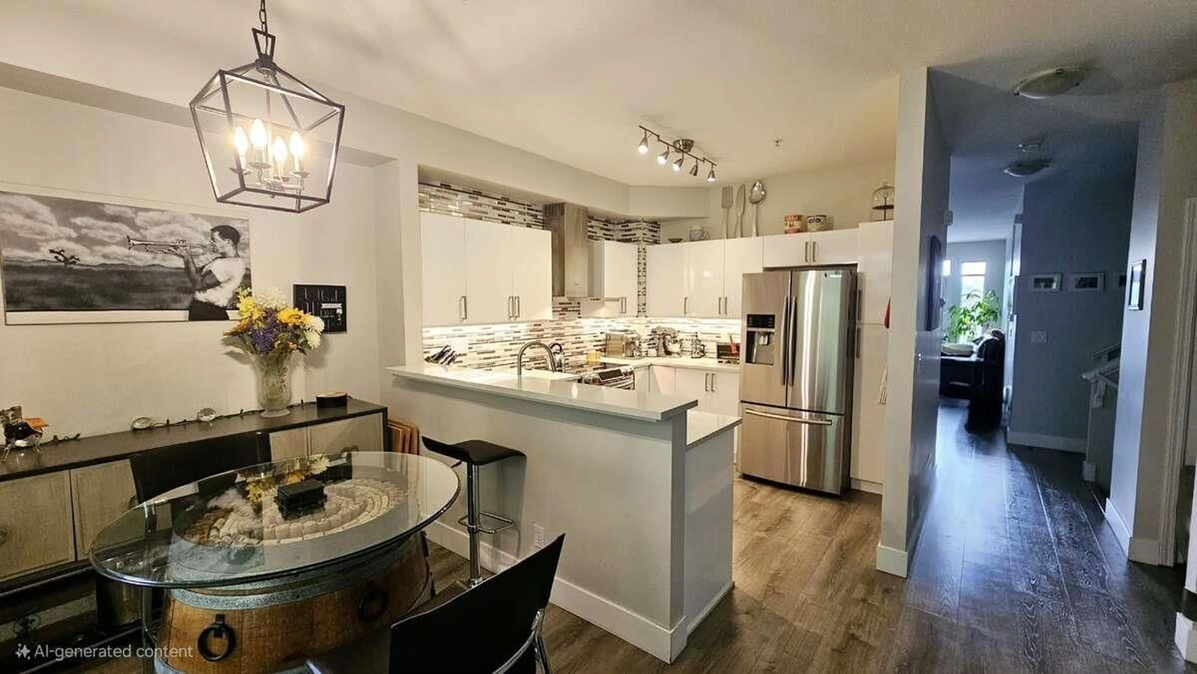Open concept kitchen, unknown for 23 - 11860 RIVER, Surrey British Columbia V3V2V7