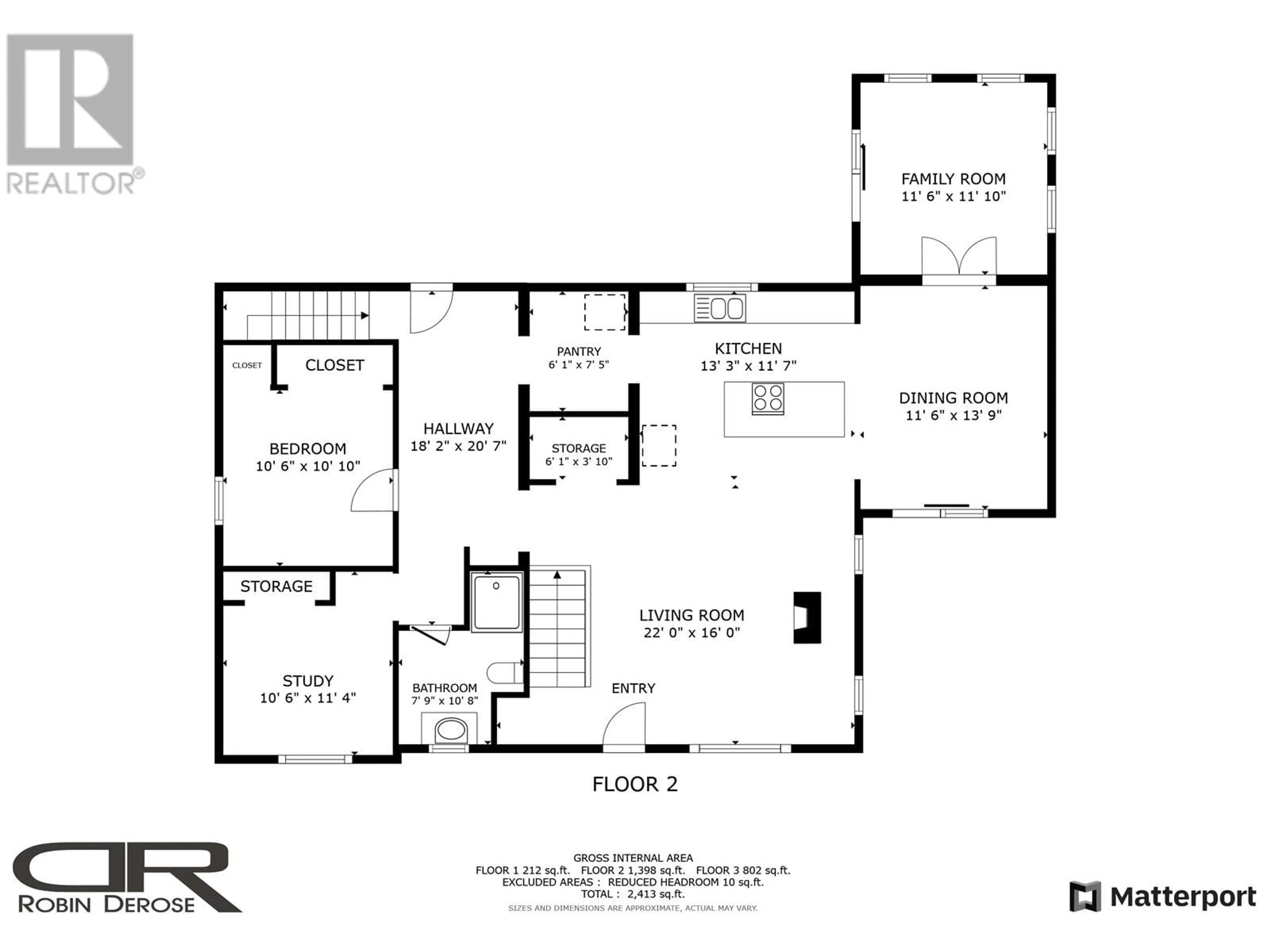 Floor plan for 13711 283 ROAD, Fort St. John British Columbia V1J8L7