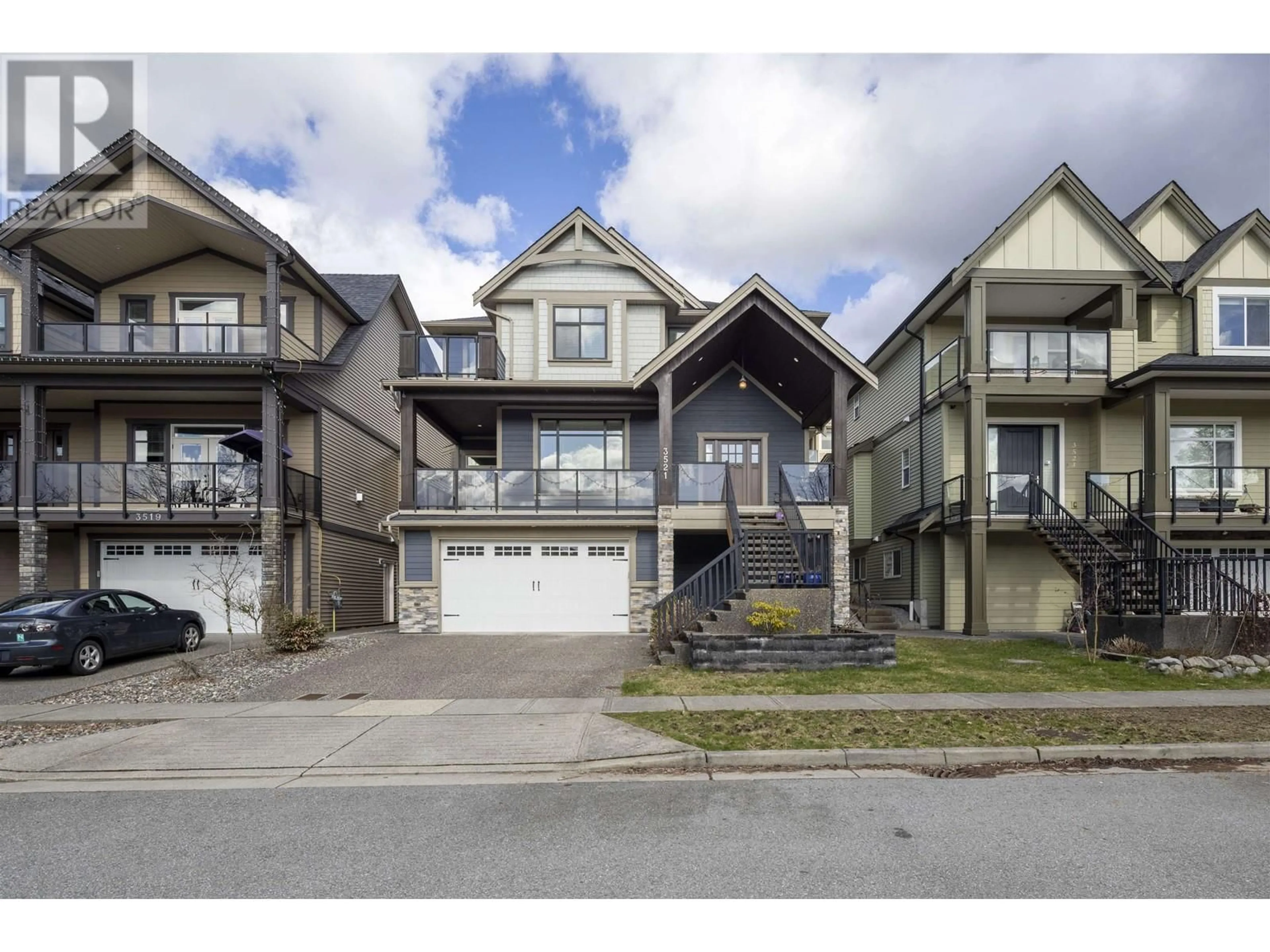 A pic from outside/outdoor area/front of a property/back of a property/a pic from drone, street for 3521 GALLOWAY AVENUE, Coquitlam British Columbia V3E0K3