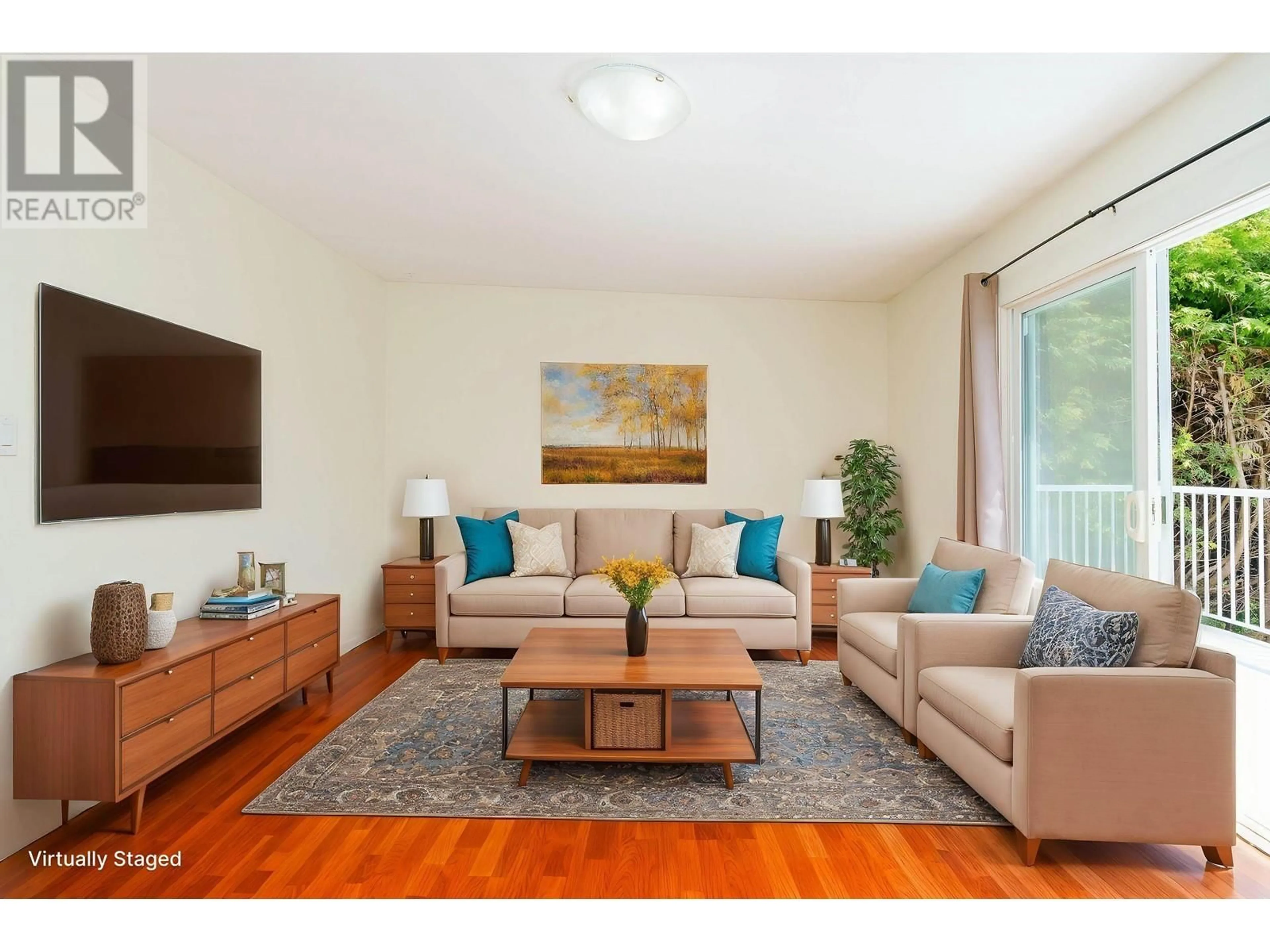 Living room with furniture, wood/laminate floor for 723 APPLEYARD COURT, Port Moody British Columbia V3H3X1