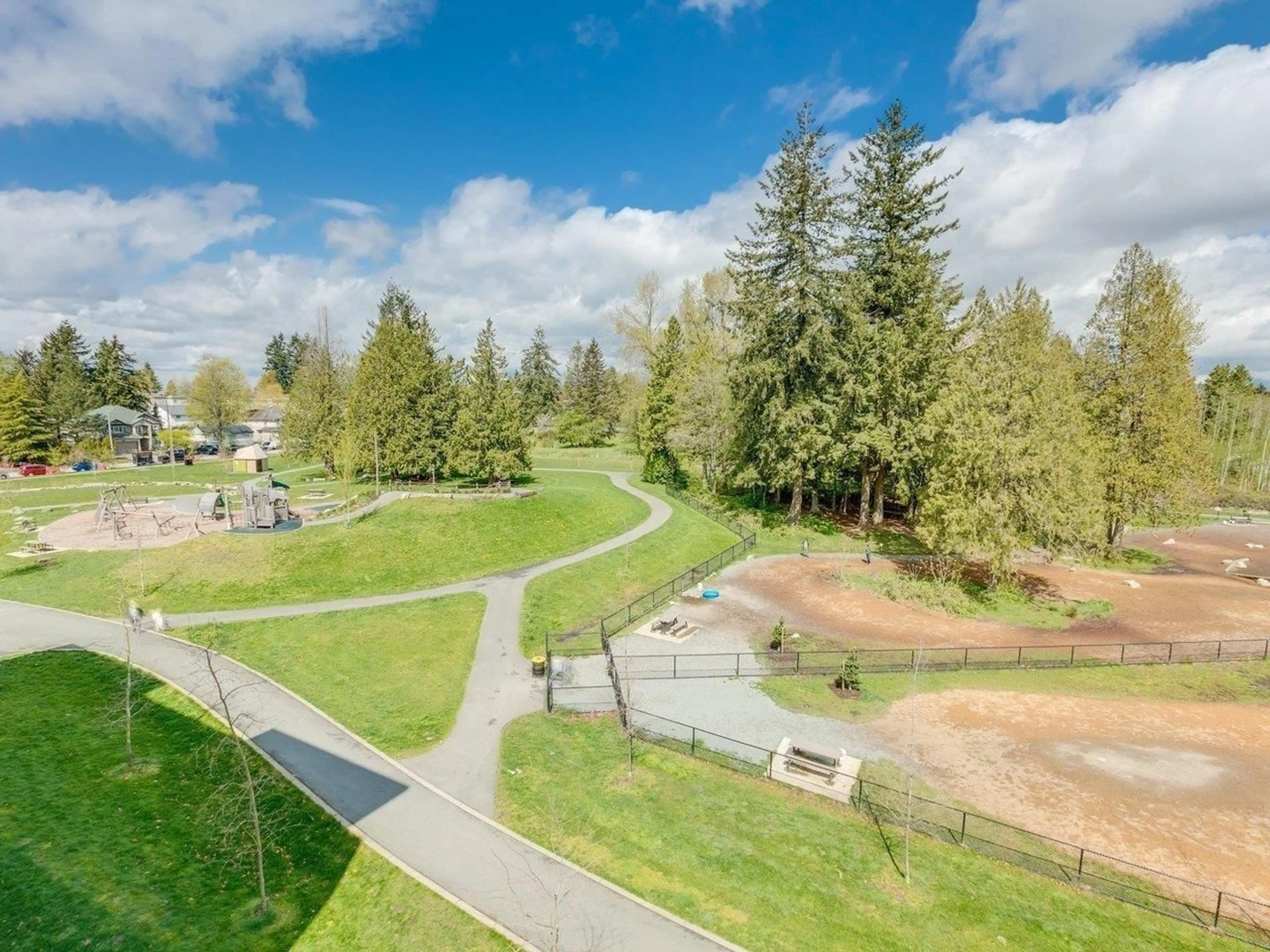 A pic from outside/outdoor area/front of a property/back of a property/a pic from drone, forest/trees view for 515 - 10603 140, Surrey British Columbia V3T0M8