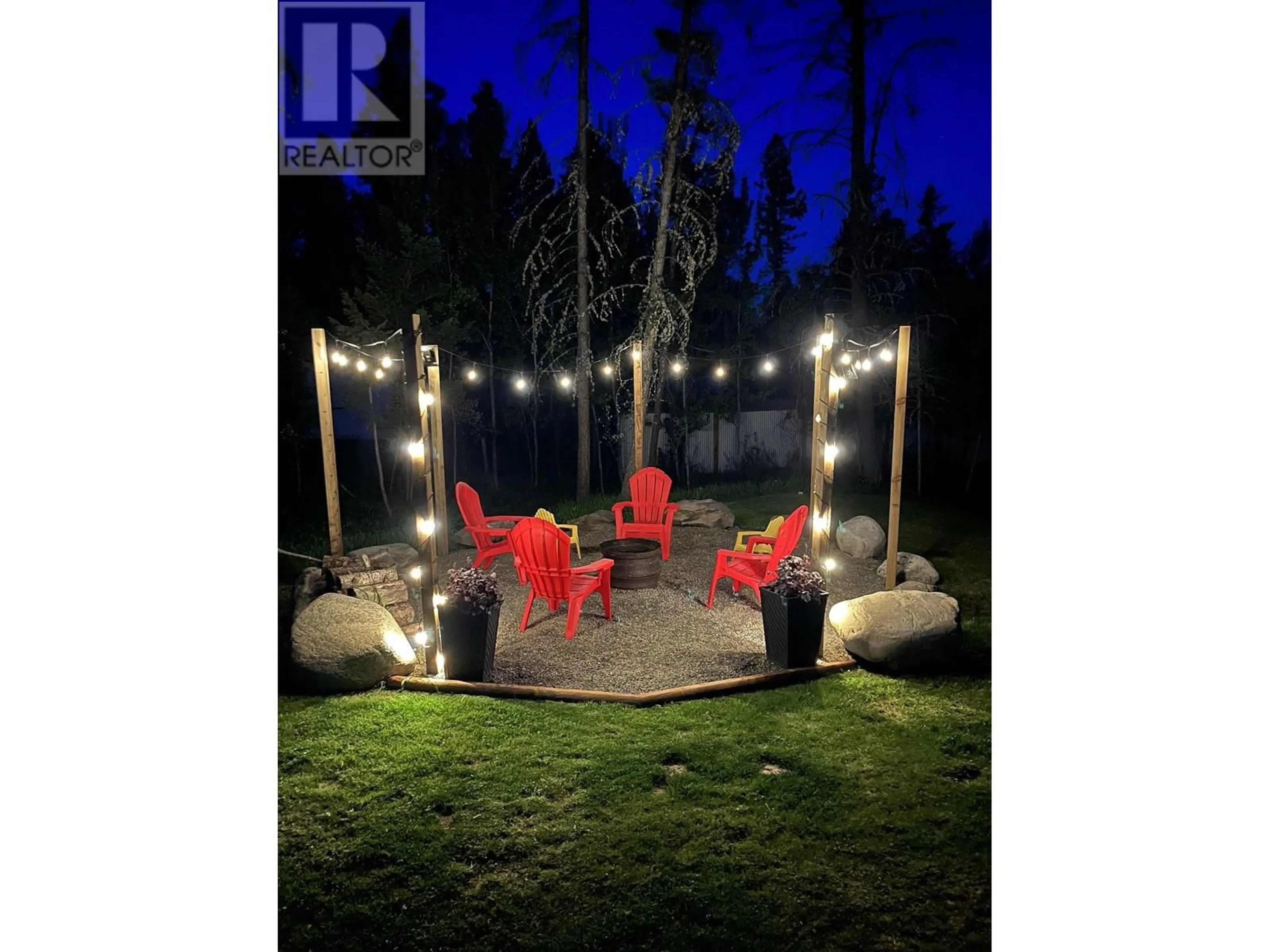 Patio, forest/trees view for 4908 KITWANGA DRIVE, 108 Mile Ranch British Columbia V0K2Z0