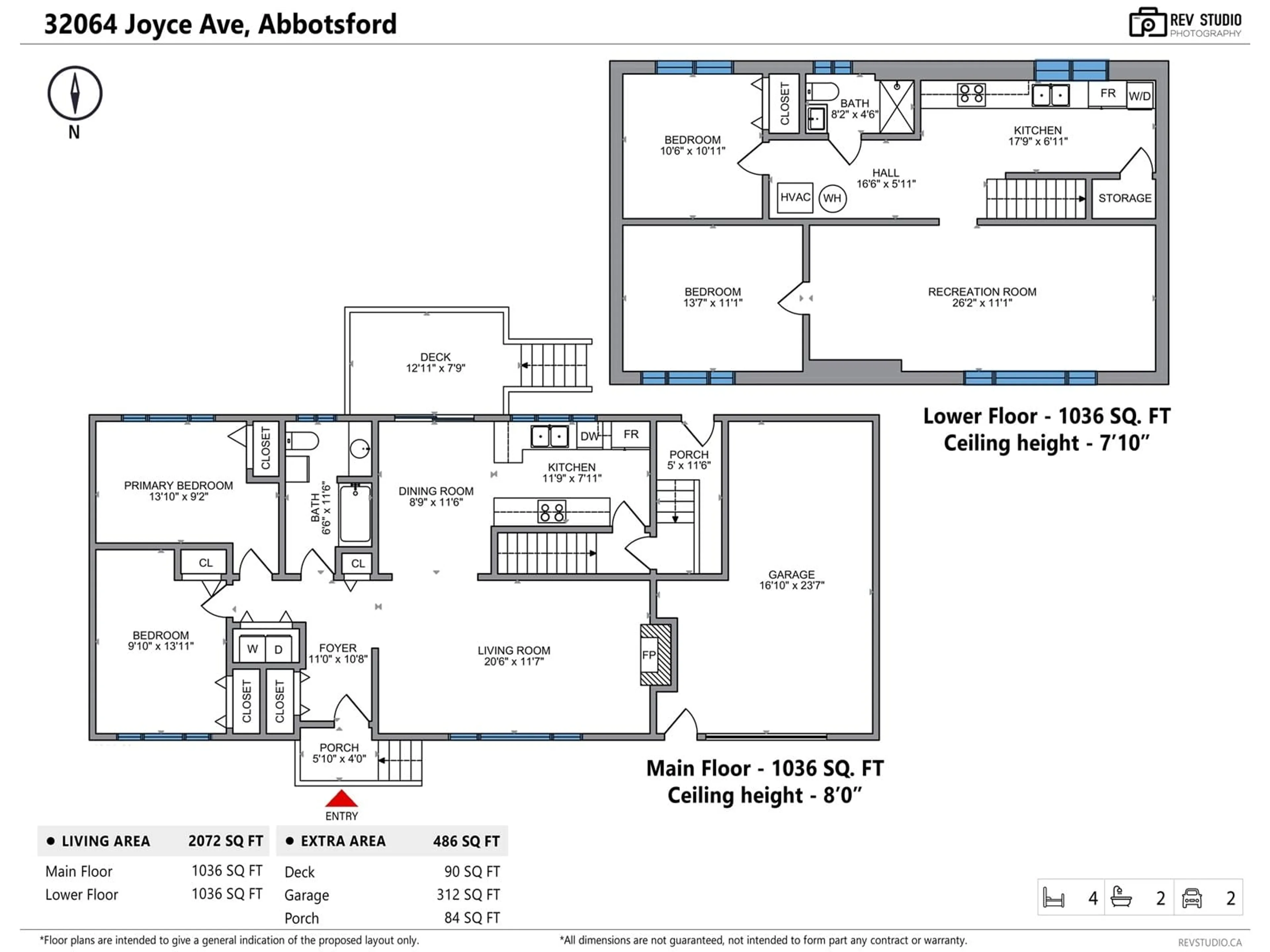 Floor plan for 32064 JOYCE, Abbotsford British Columbia V2T1B7