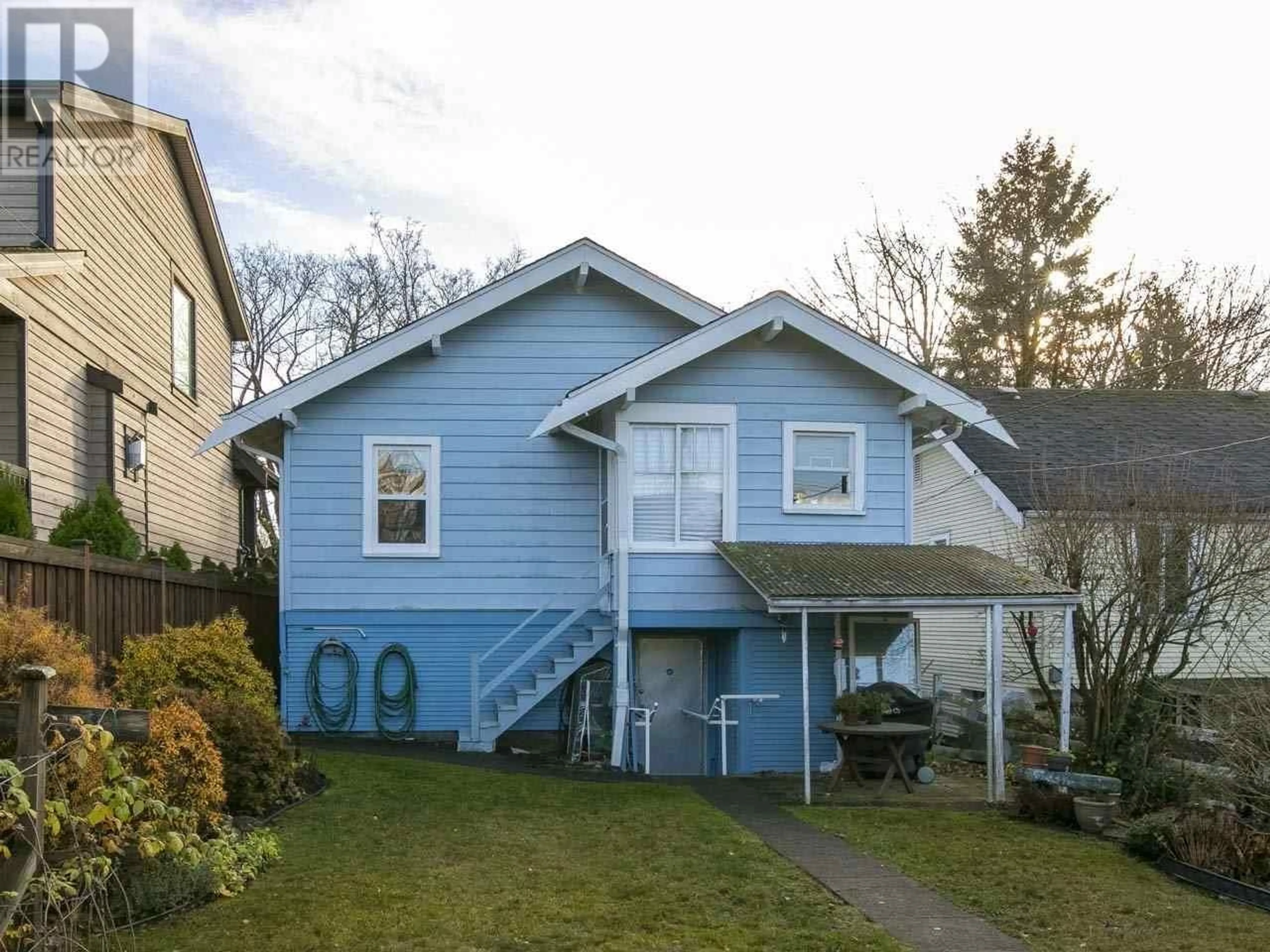 Home with vinyl exterior material, street for 2167 46TH AVENUE, Vancouver British Columbia V6M2L2