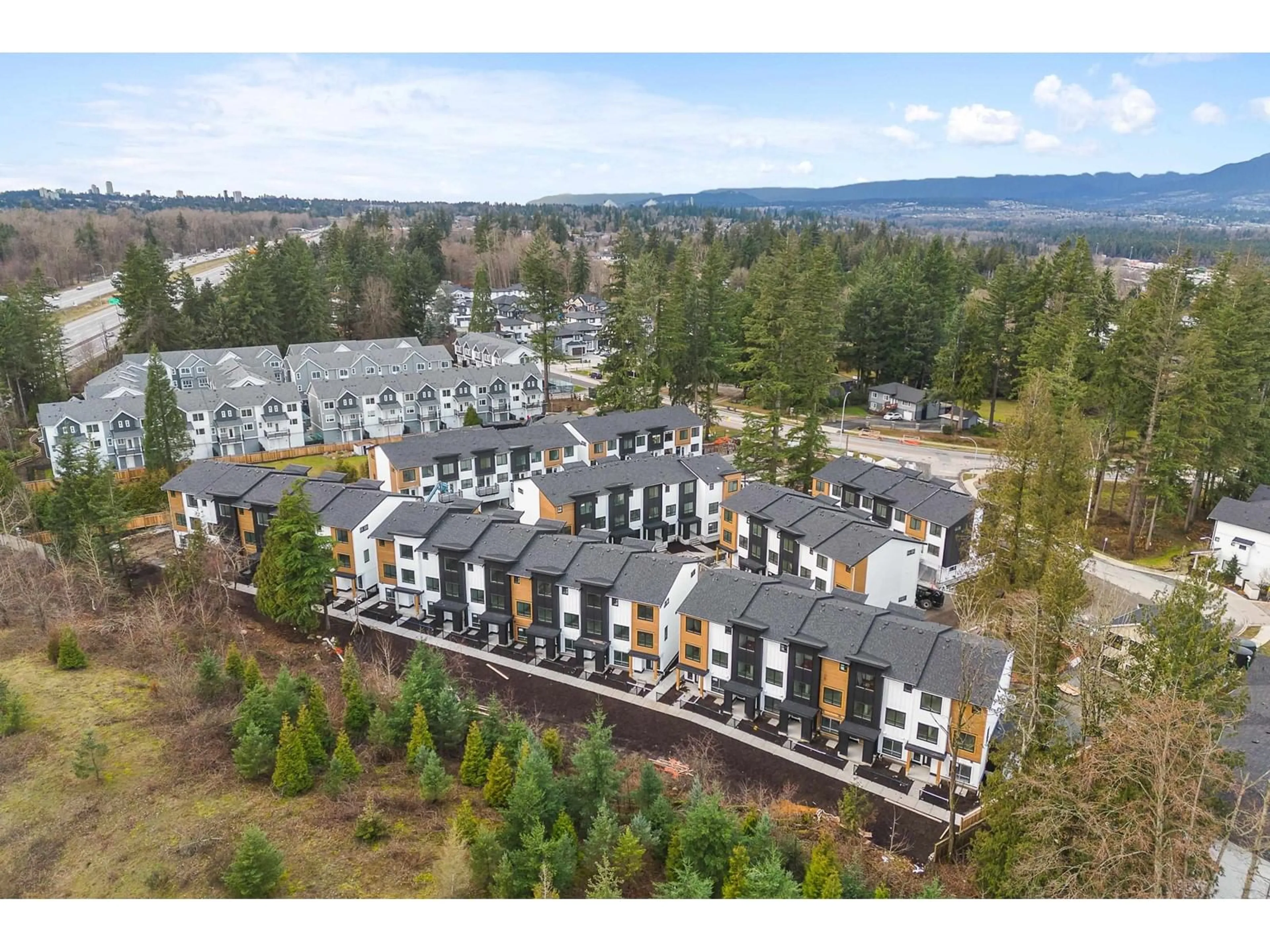 A pic from outside/outdoor area/front of a property/back of a property/a pic from drone, mountain view for 23 - 17538 100, Surrey British Columbia V4N5H1