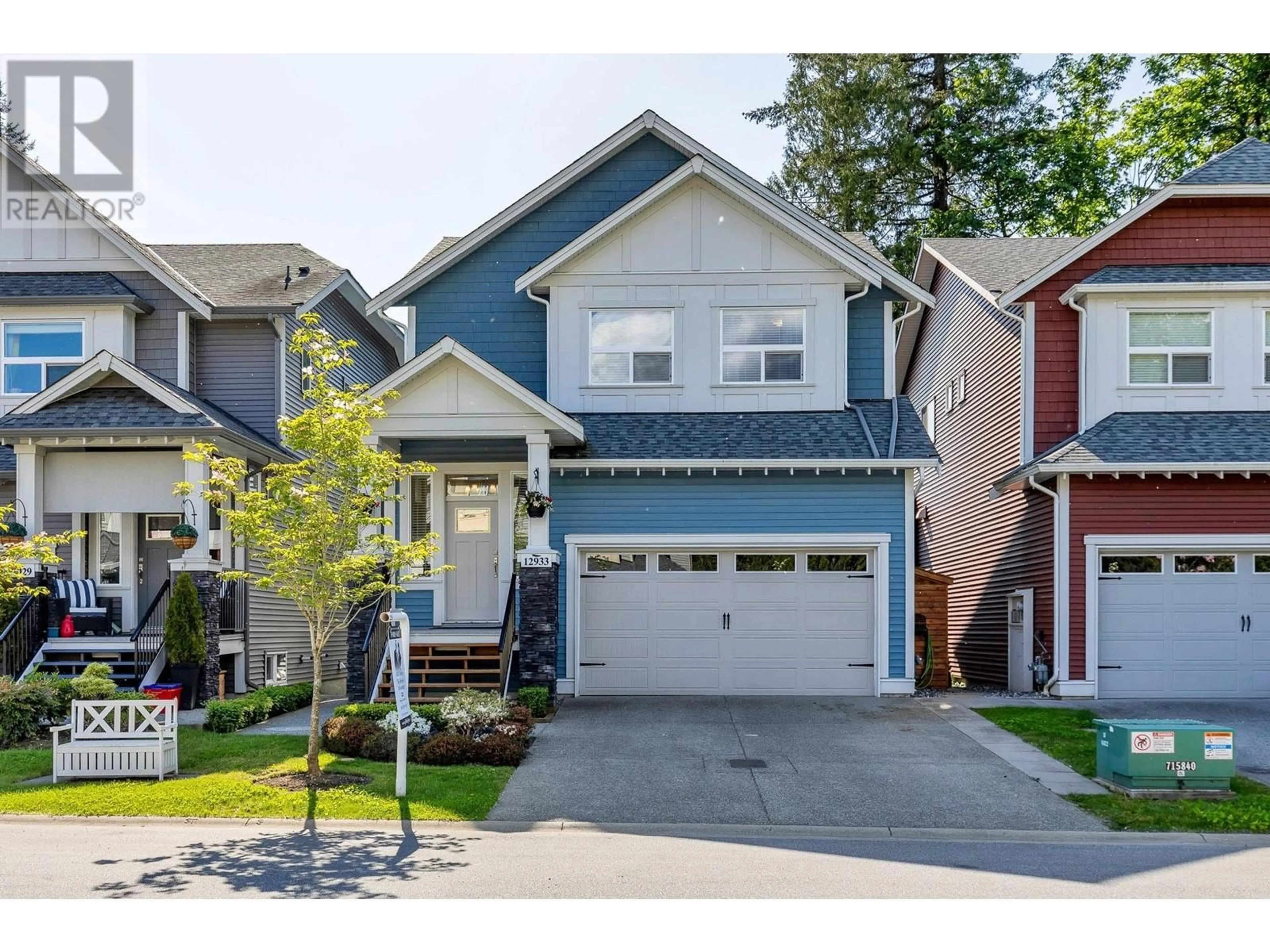 Home with vinyl exterior material, street for 12933 240A STREET, Maple Ridge British Columbia V4R0G8