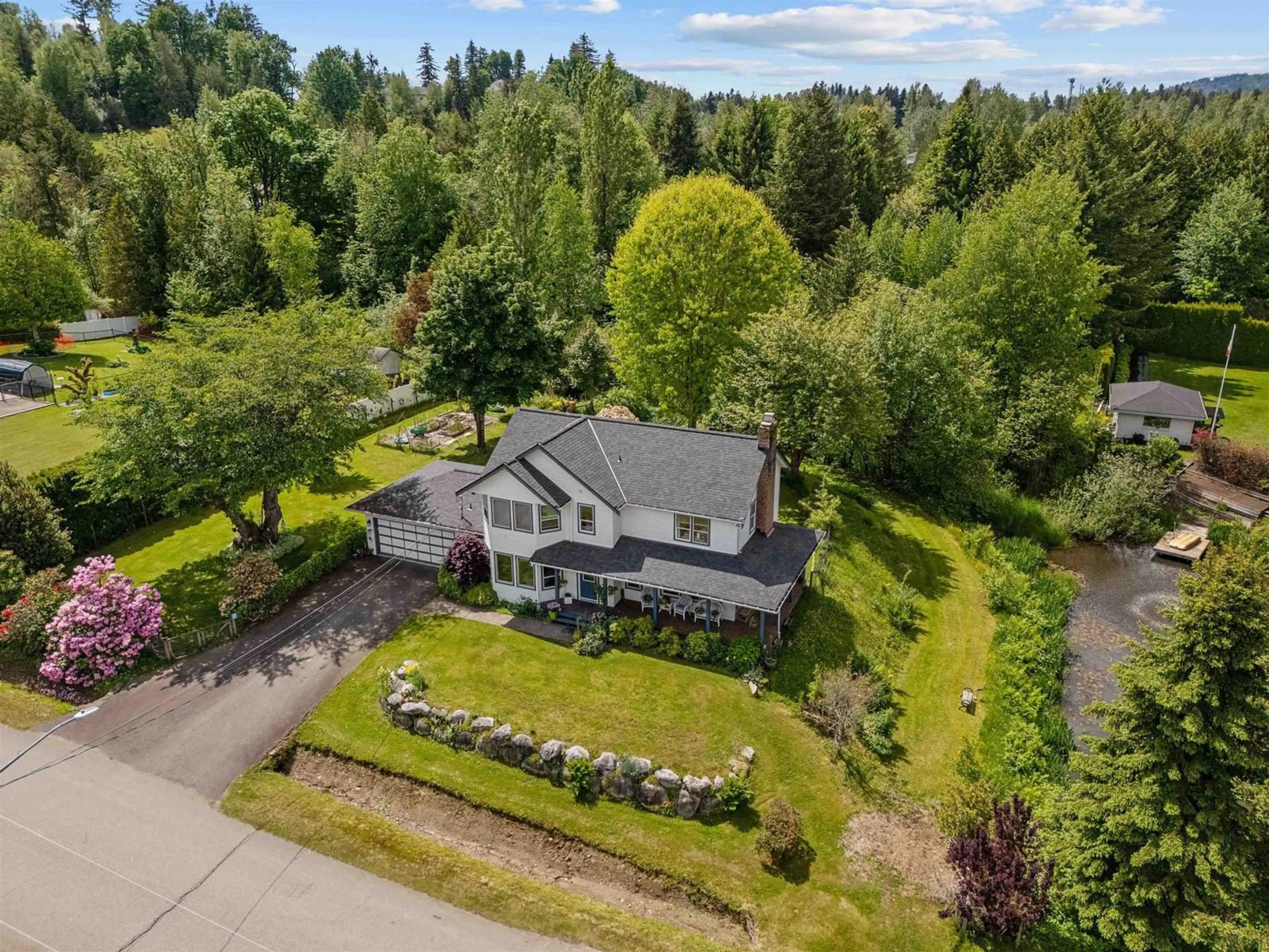 A pic from outside/outdoor area/front of a property/back of a property/a pic from drone, unknown for 8687 GOUNDREY, Mission British Columbia V2V6Y5
