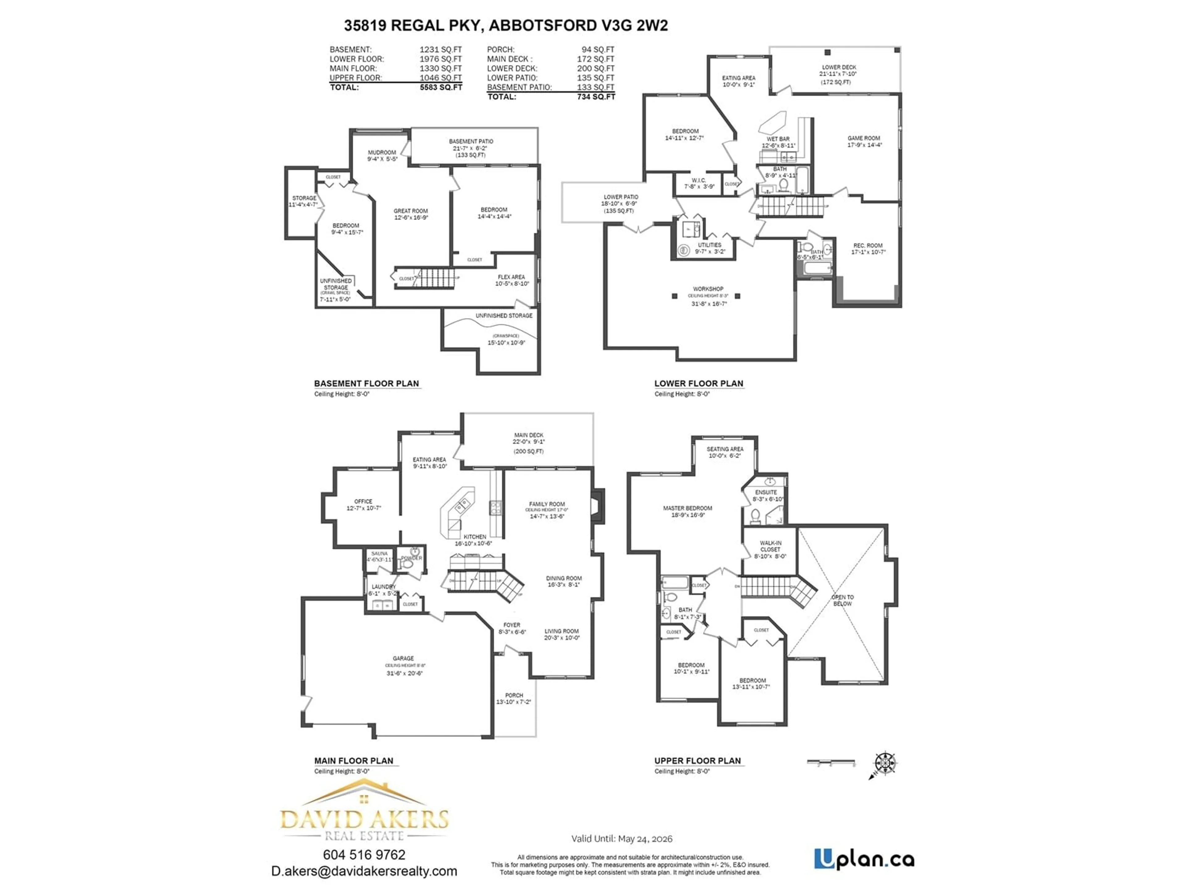 Floor plan for 35819 REGAL, Abbotsford British Columbia V3G2W2