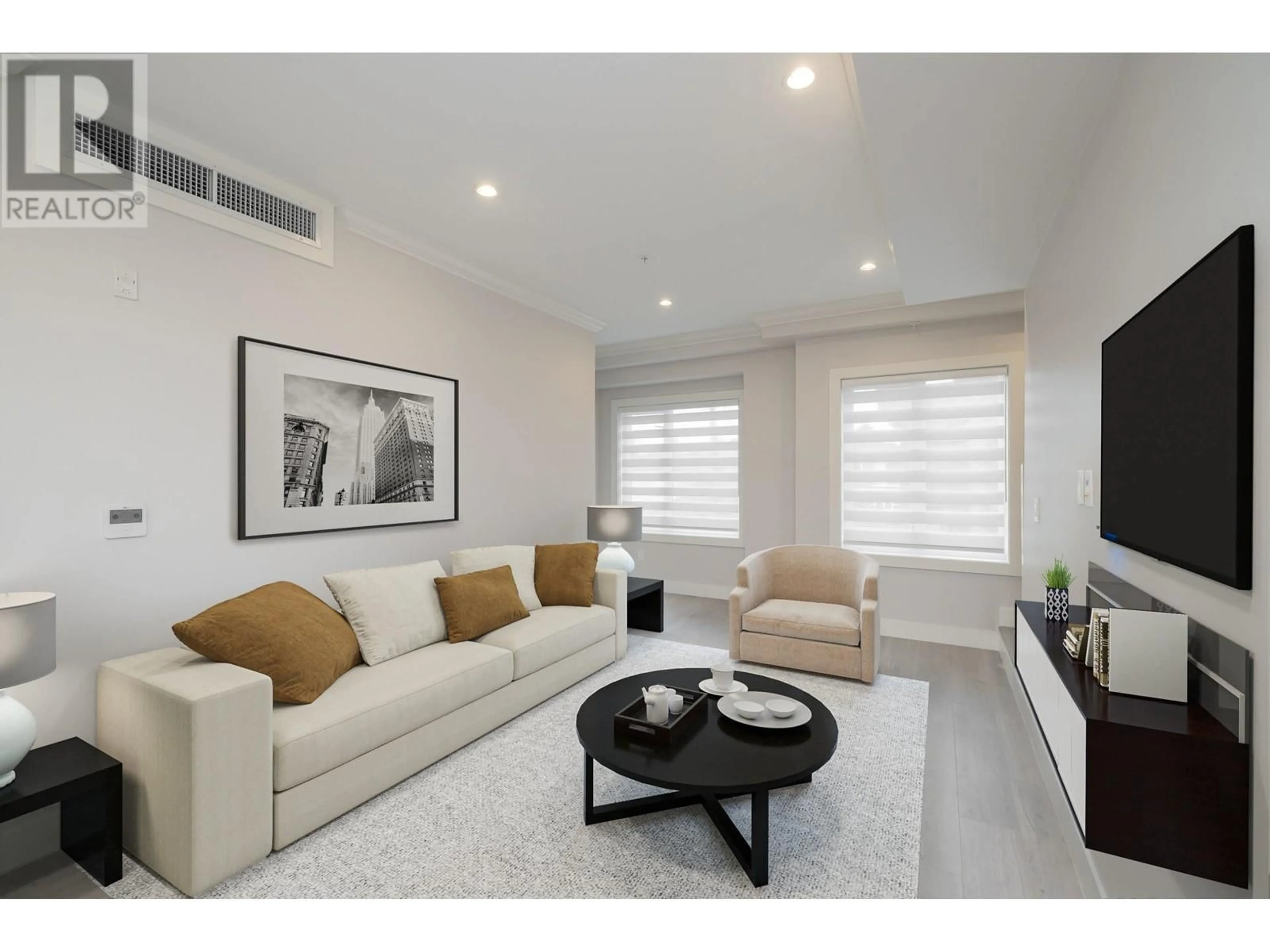 Living room with furniture, unknown for 36 - 7567 OAK STREET, Vancouver British Columbia V6P4A4