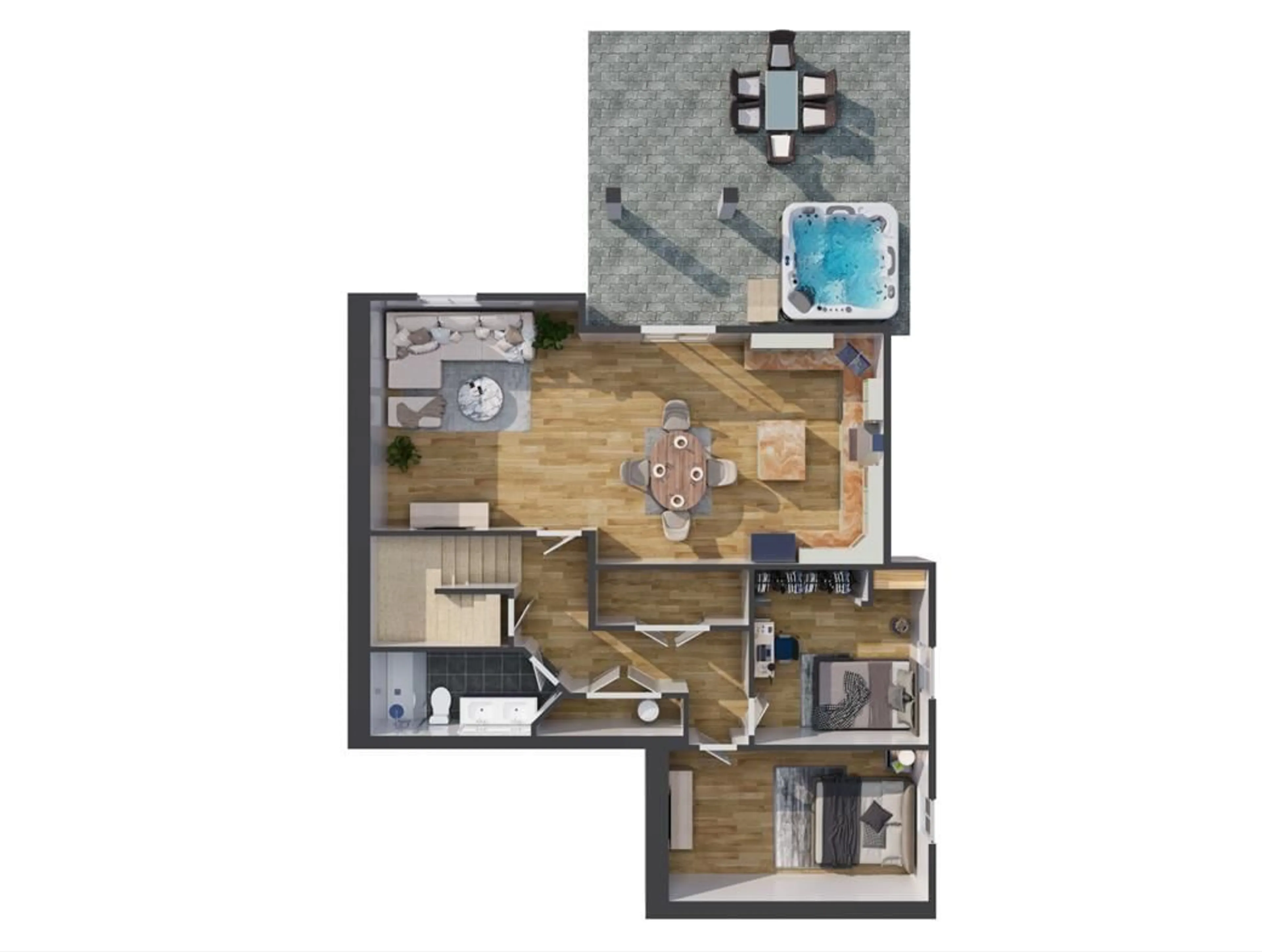Floor plan for 6830 196B, Langley British Columbia V2Y3H2
