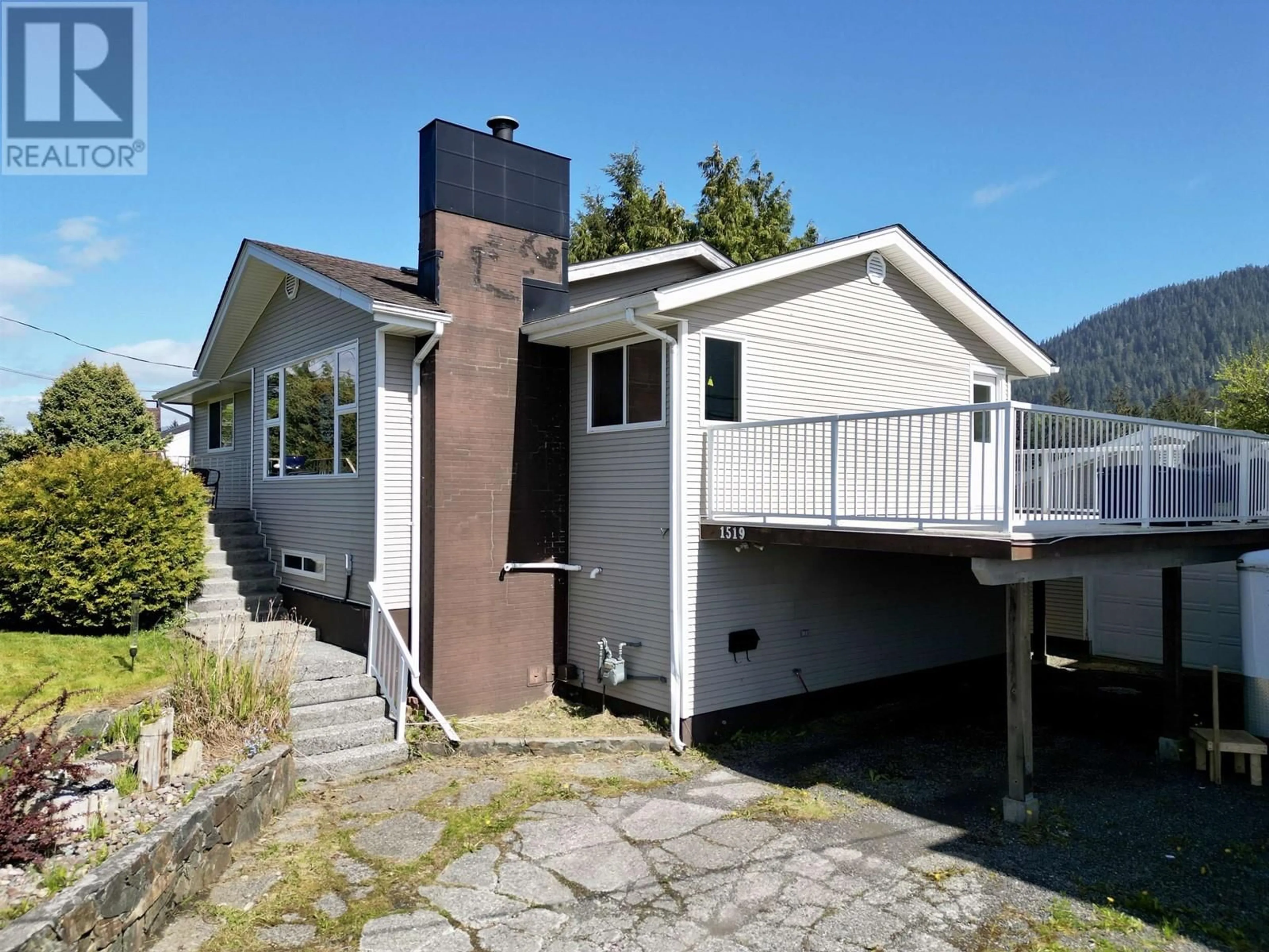 Home with vinyl exterior material, street for 1519 ATLIN AVENUE, Prince Rupert British Columbia V8J1E4