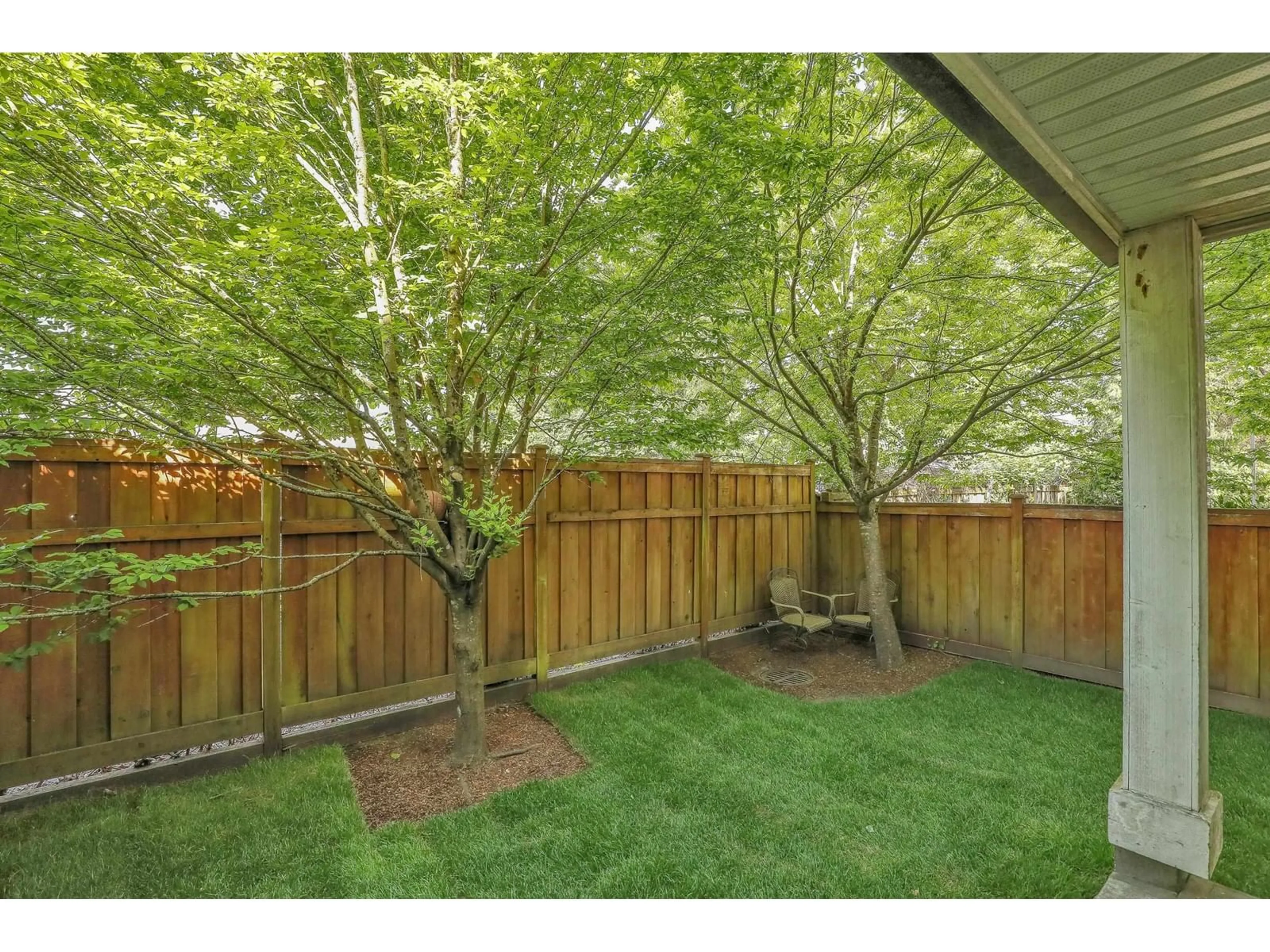 Patio, forest/trees view for 19 - 8713 158, Surrey British Columbia V4N1G9
