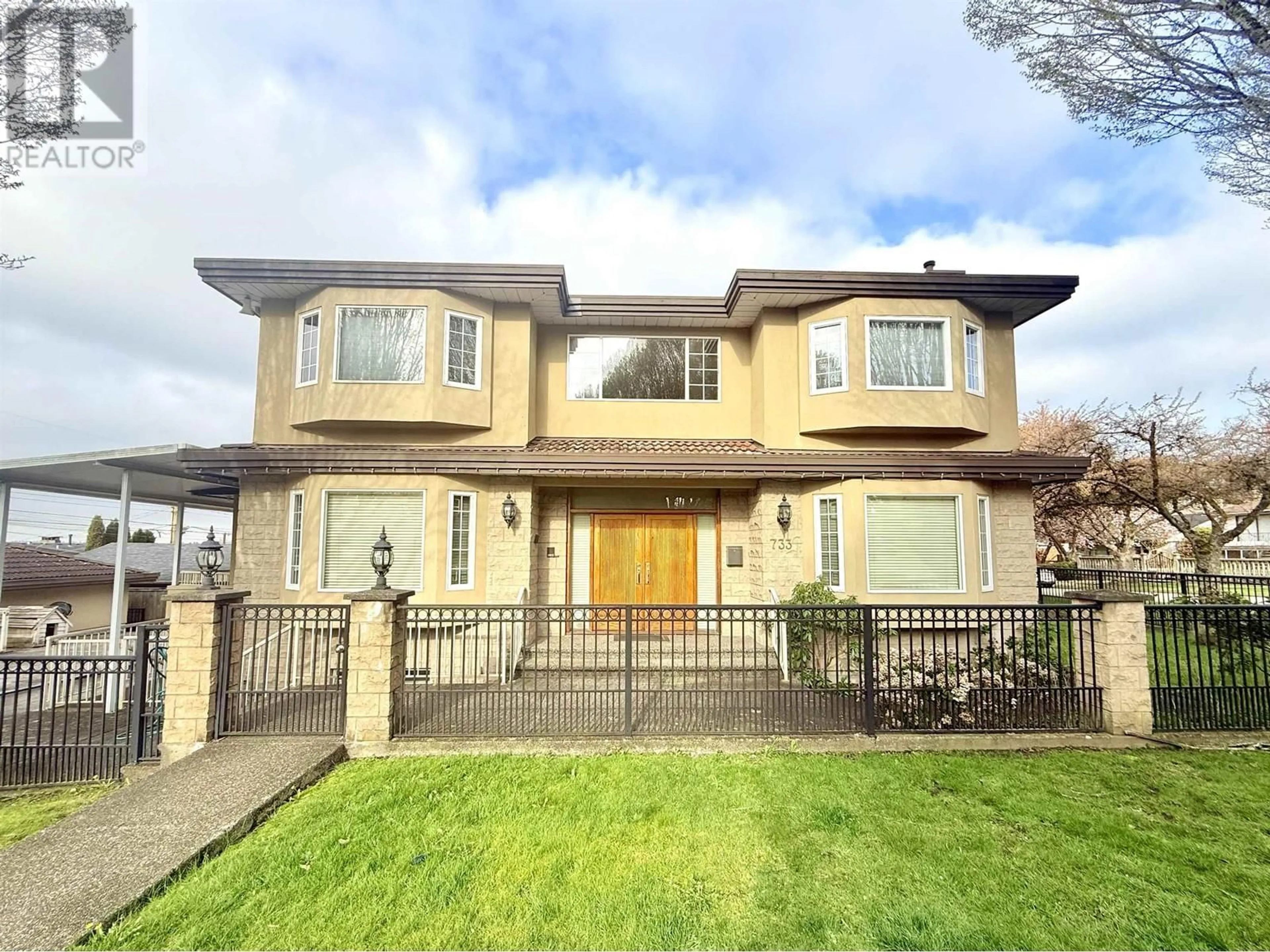 Home with brick exterior material, street for 733 MACDONALD AVENUE, Burnaby British Columbia V5C6N6
