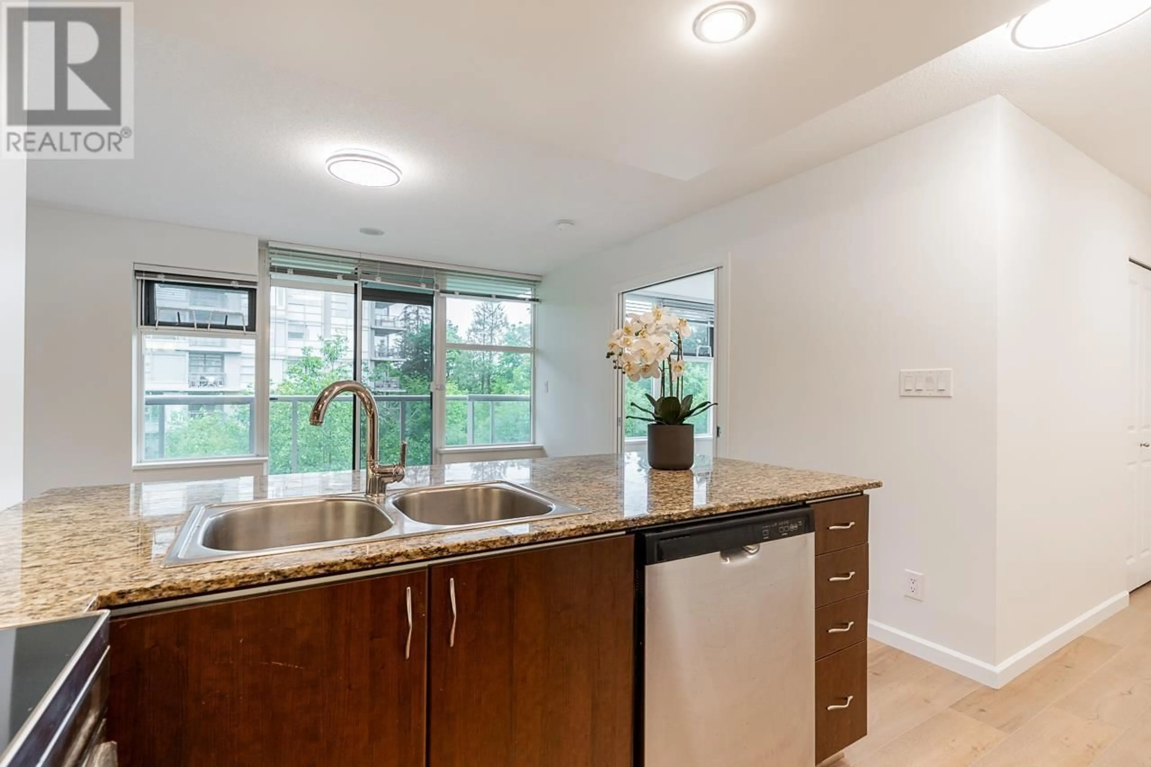 Open concept kitchen, unknown for 601 - 9232 UNIVERSITY CRESCENT, Burnaby British Columbia V5A0A3
