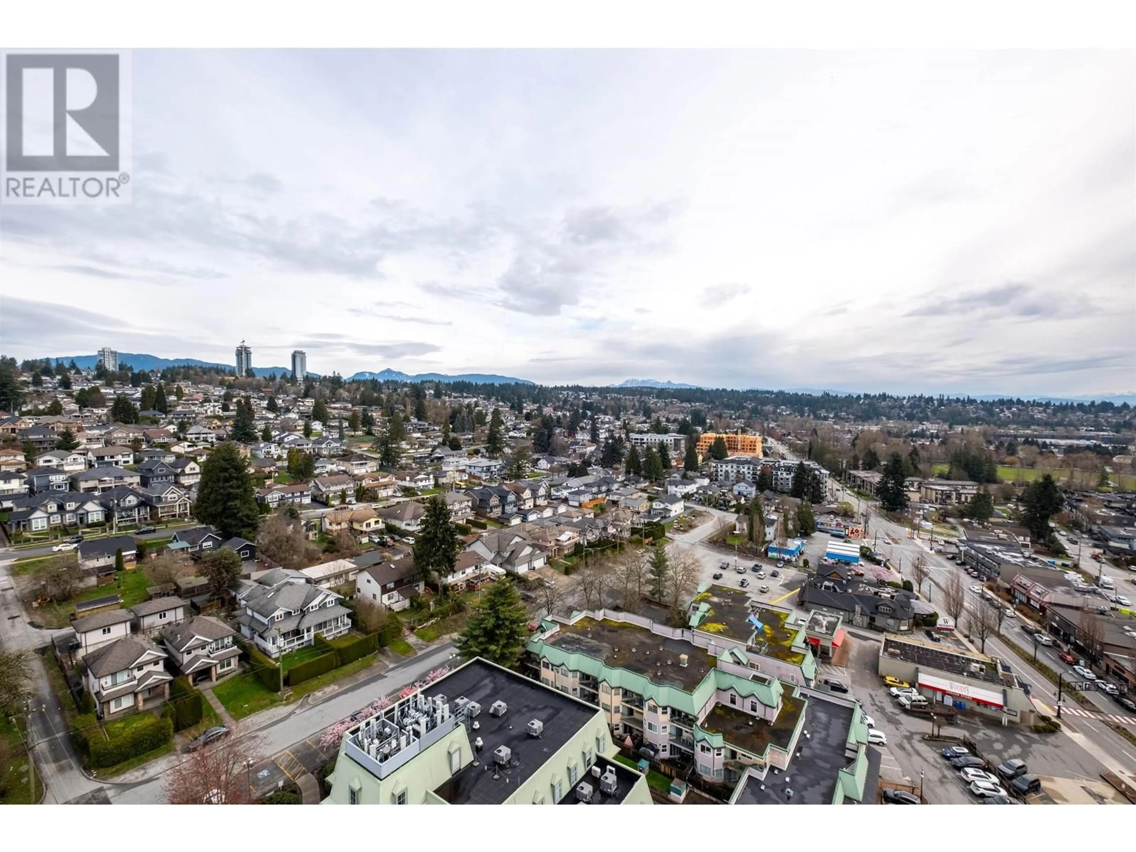 A pic from outside/outdoor area/front of a property/back of a property/a pic from drone, city buildings view from balcony for 1809 - 901 LOUGHEED HIGHWAY, Coquitlam British Columbia V3K3T3