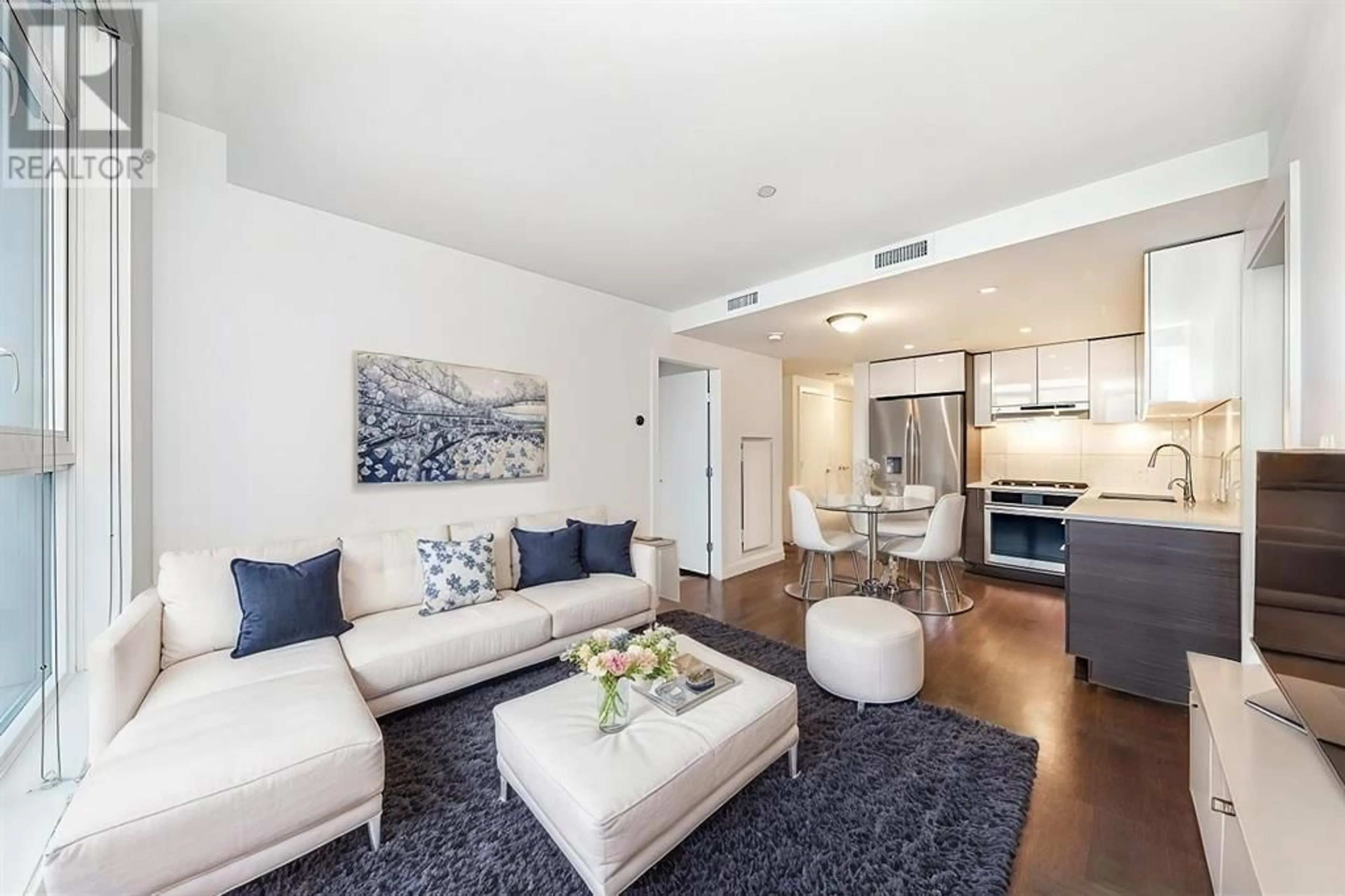Living room with furniture, unknown for 2106 - 8538 RIVER DISTRICT CROSSING, Vancouver British Columbia V5S0C9