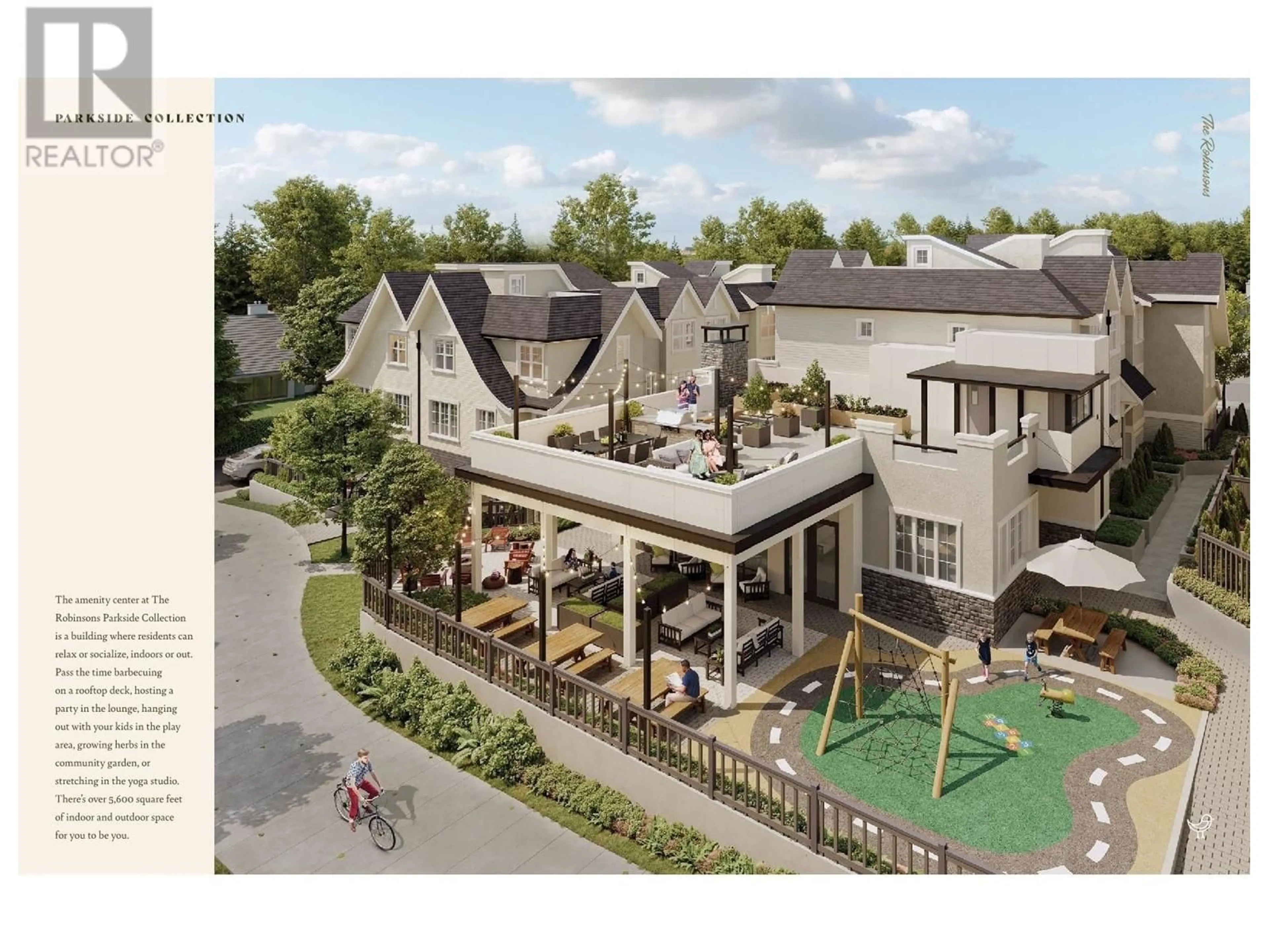 A pic from outside/outdoor area/front of a property/back of a property/a pic from drone, mountain view for SL 52 - 720 ROBINSON STREET, Coquitlam British Columbia V3J0P9