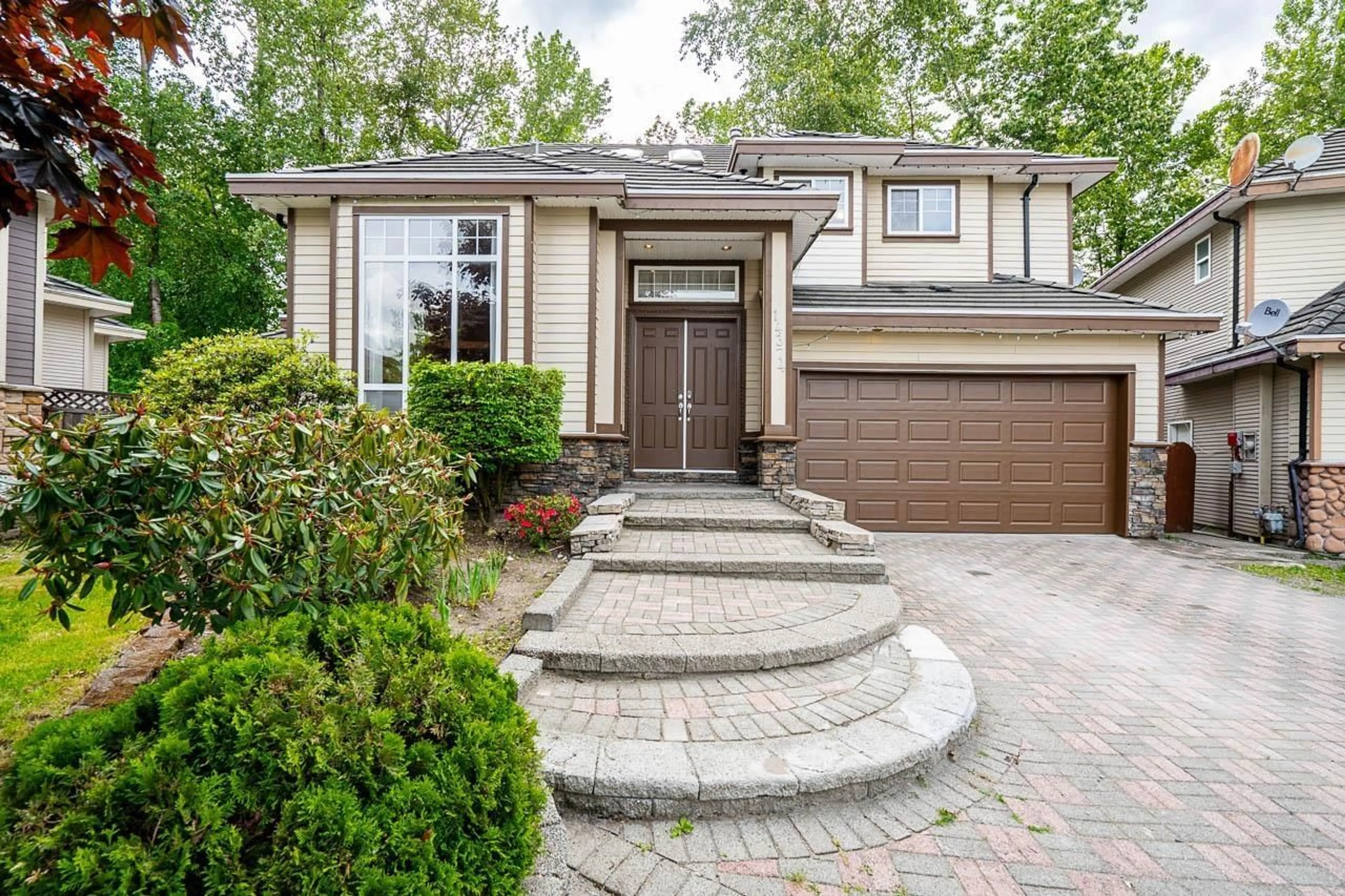 Home with brick exterior material, street for 14374 76A, Surrey British Columbia V3W1N8