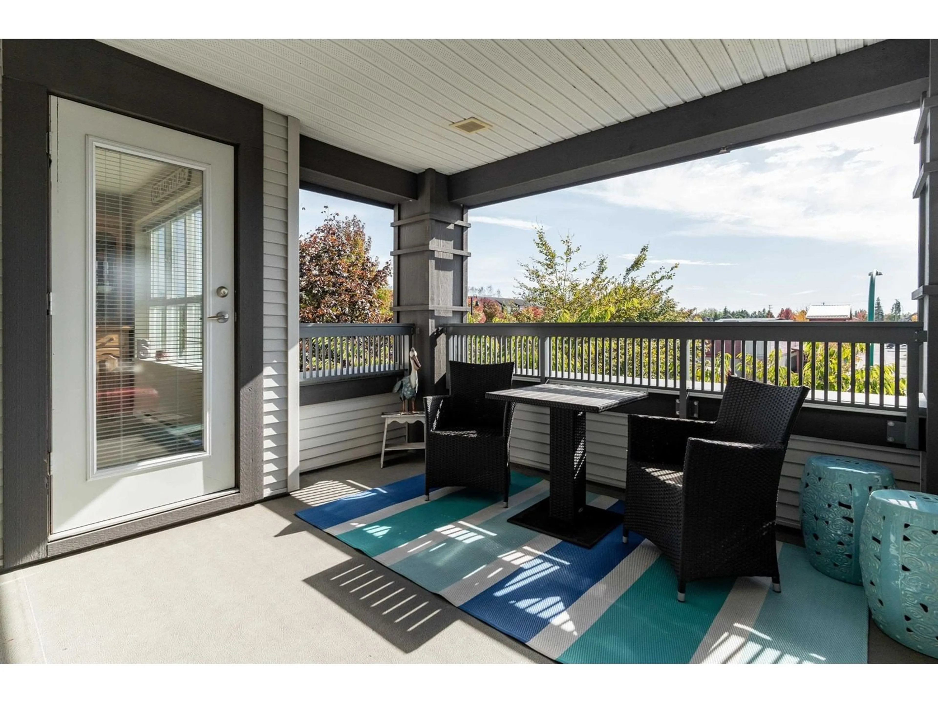 Patio, water/lake/river/ocean view for 312 - 18755 68, Surrey British Columbia V4N0Z9