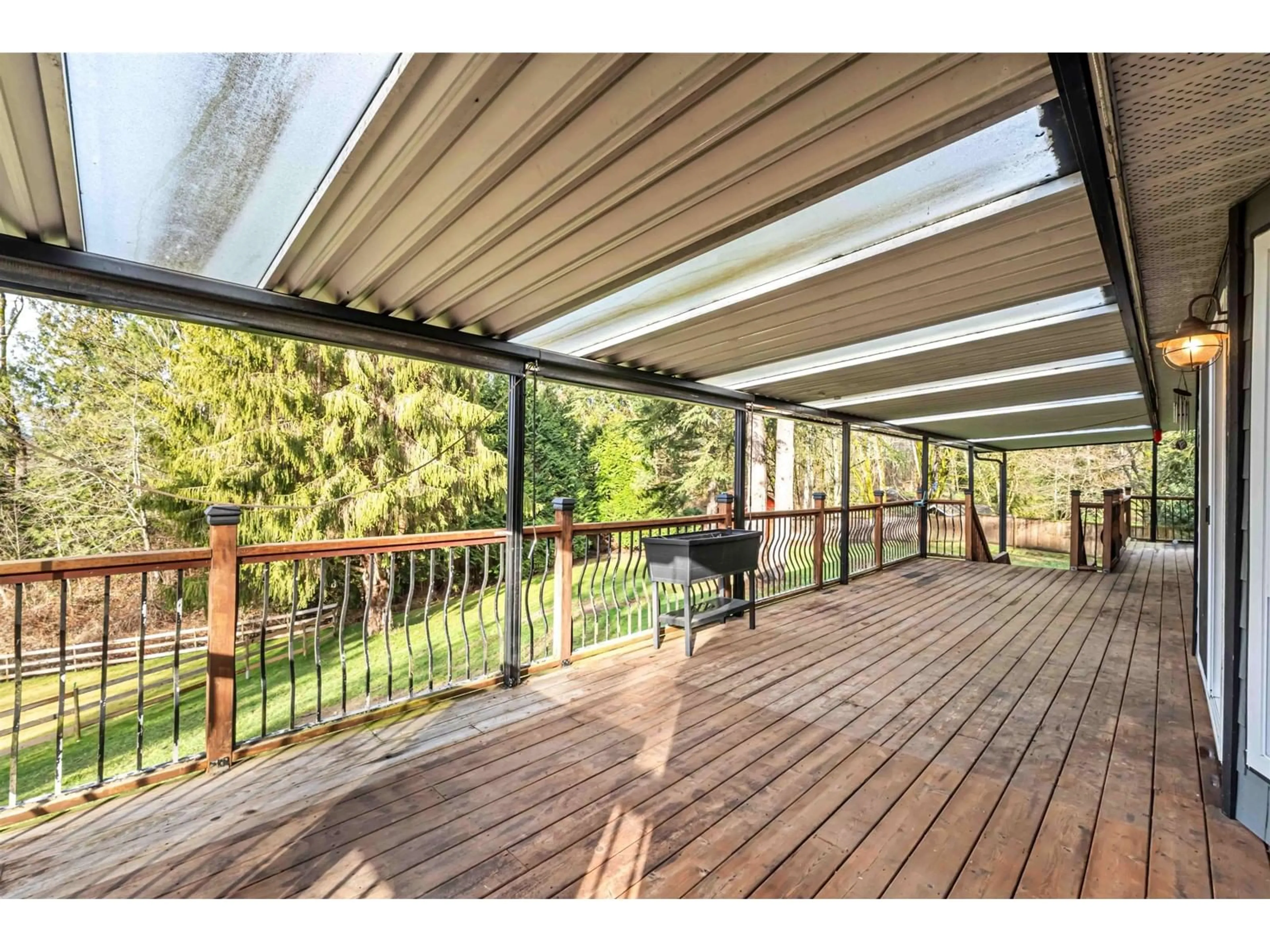 Patio, forest/trees view for 22990 70A, Langley British Columbia V2Y2J9