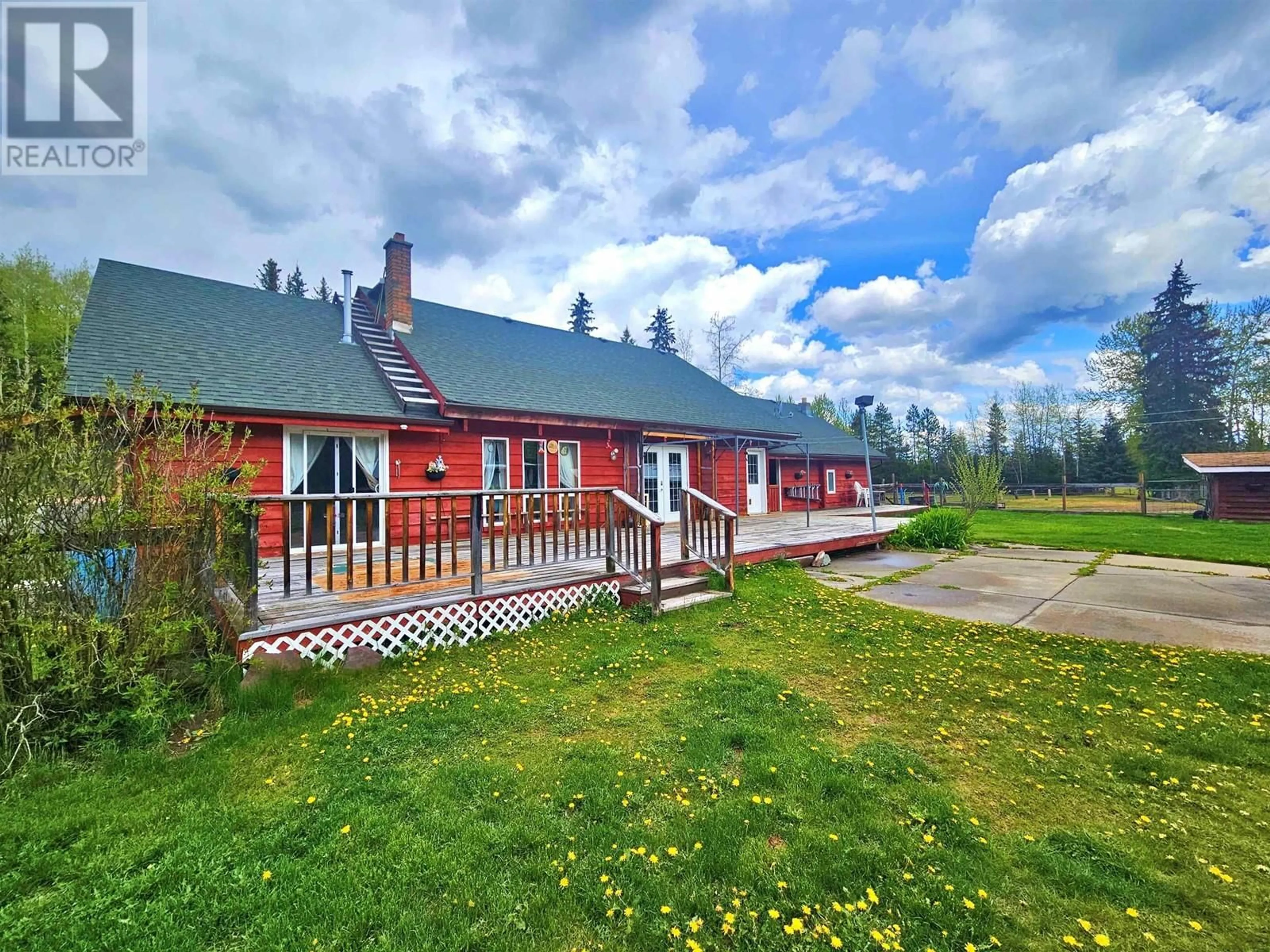 A pic from outside/outdoor area/front of a property/back of a property/a pic from drone, unknown for 571 YETTA ROAD, Quesnel British Columbia V2J3H9