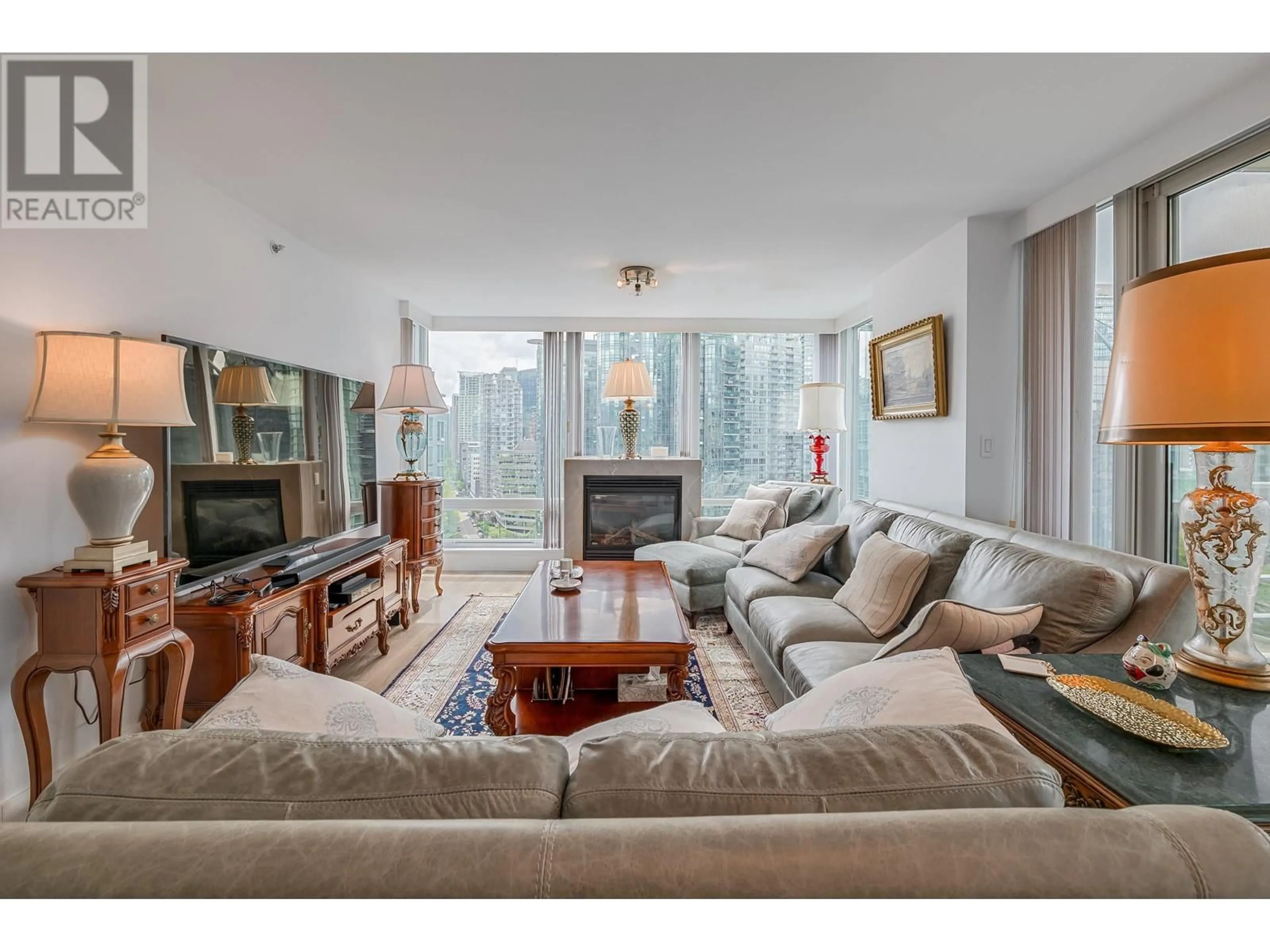 Living room with furniture, unknown for 1904 - 590 NICOLA STREET, Vancouver British Columbia V6G3J8