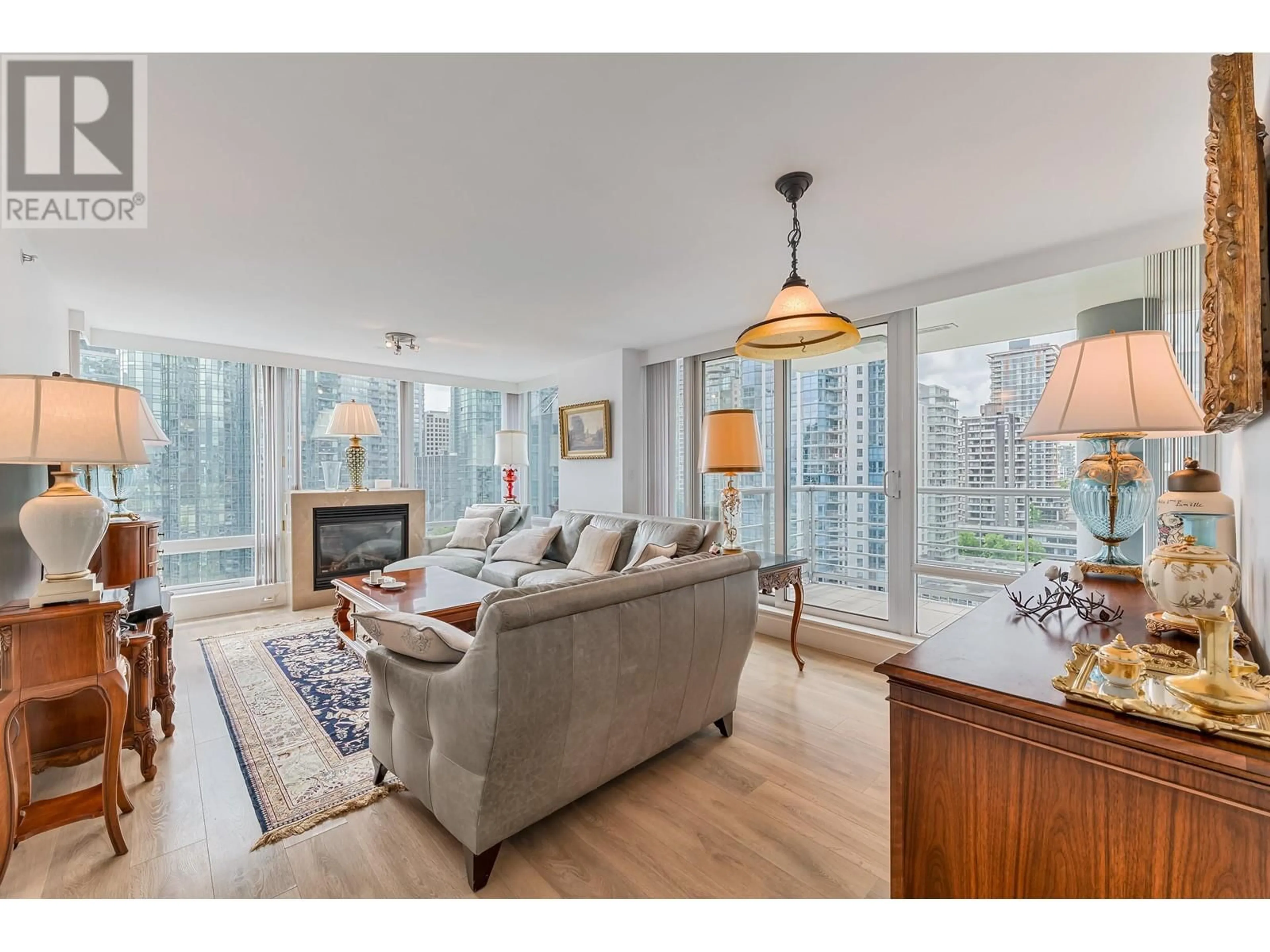 Living room with furniture, unknown for 1904 - 590 NICOLA STREET, Vancouver British Columbia V6G3J8
