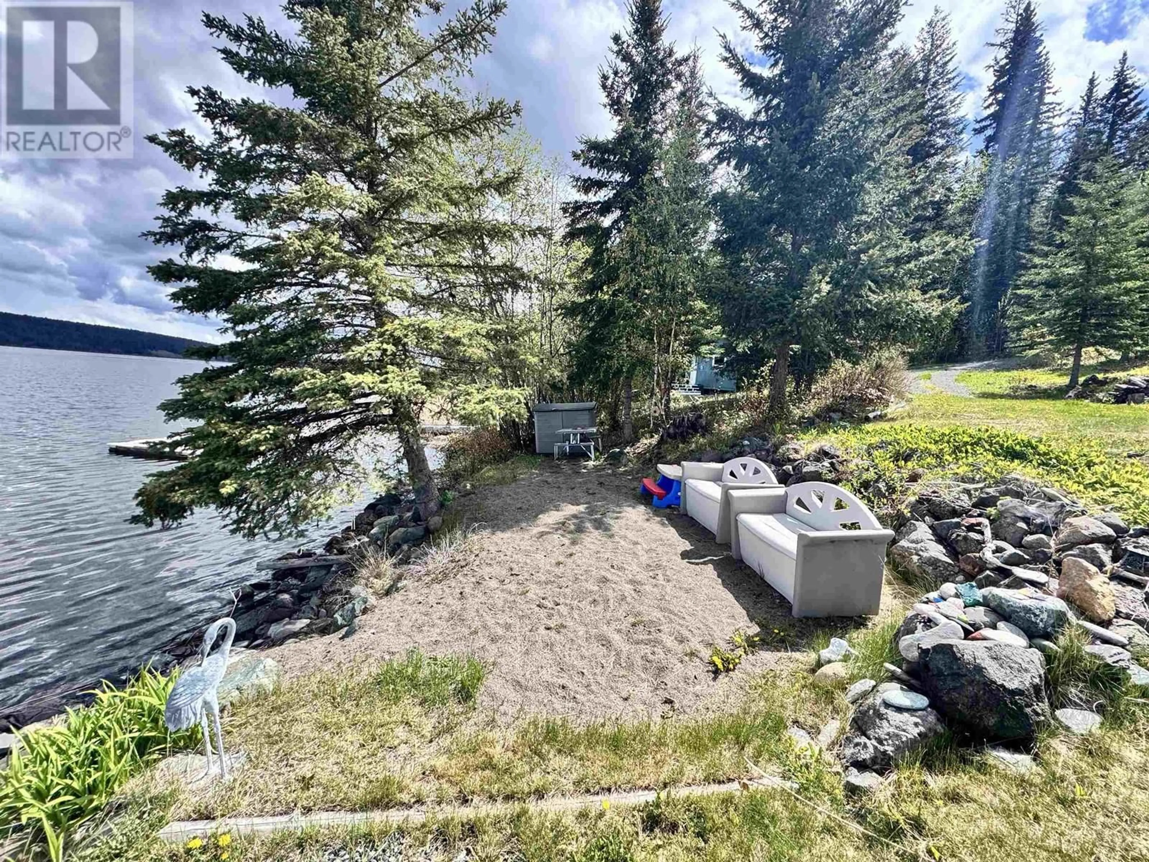 A pic from outside/outdoor area/front of a property/back of a property/a pic from drone, water/lake/river/ocean view for 6523 HORSE LAKE ROAD, Horse Lake British Columbia V0K2E3
