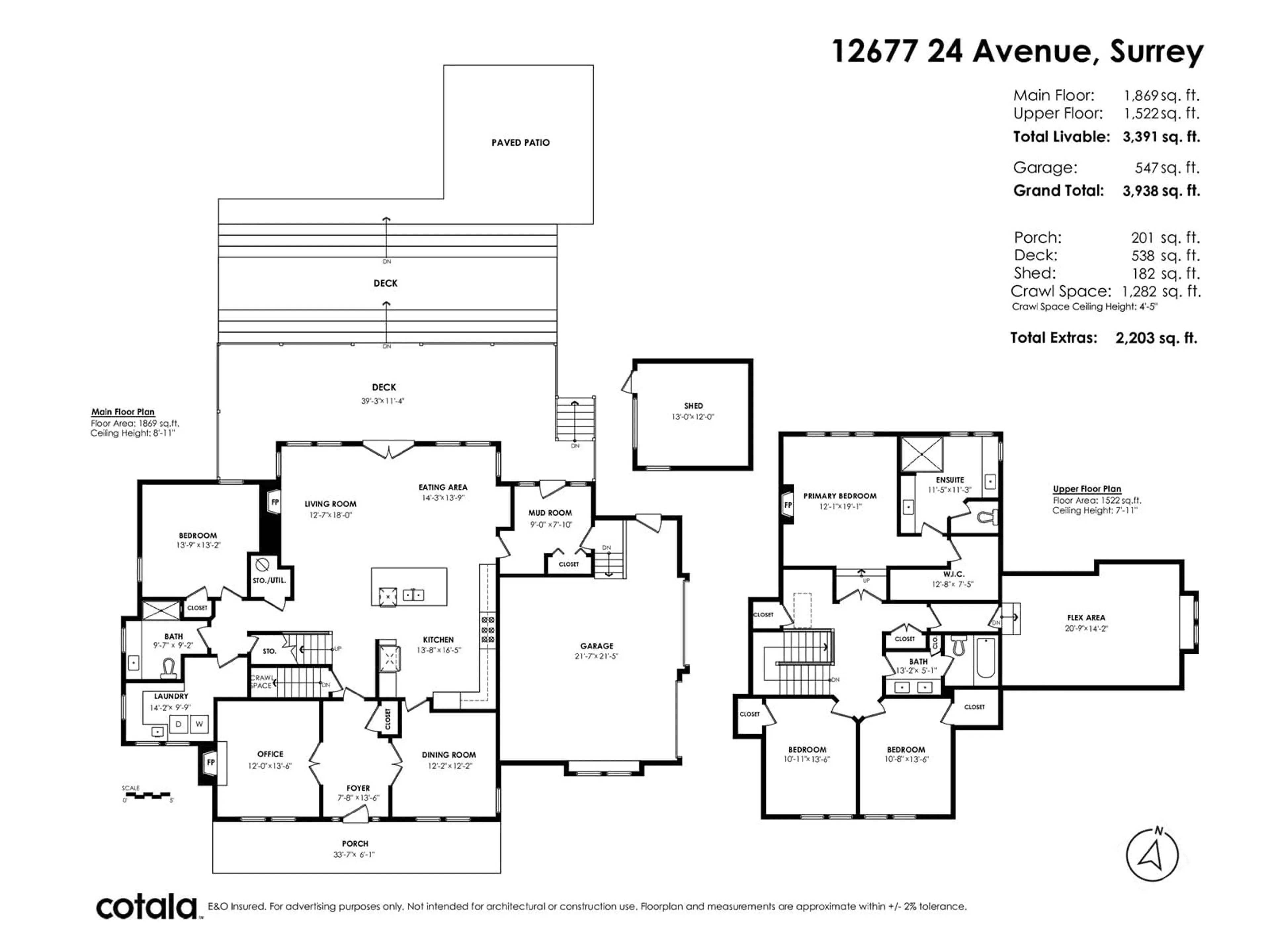 Floor plan for 12677 24, Surrey British Columbia V4A2E7