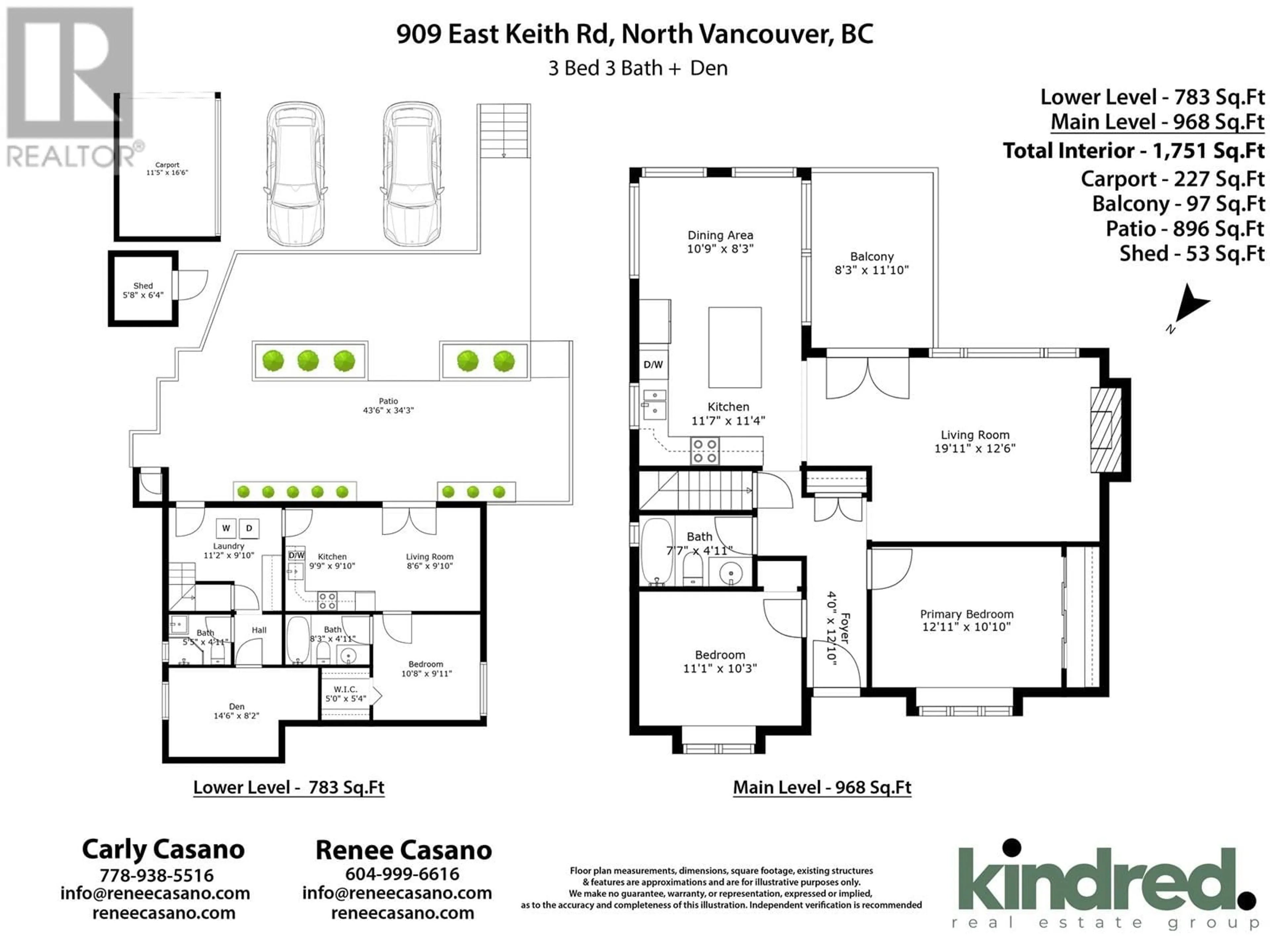 Floor plan for 909 KEITH ROAD, North Vancouver British Columbia V7L1X1